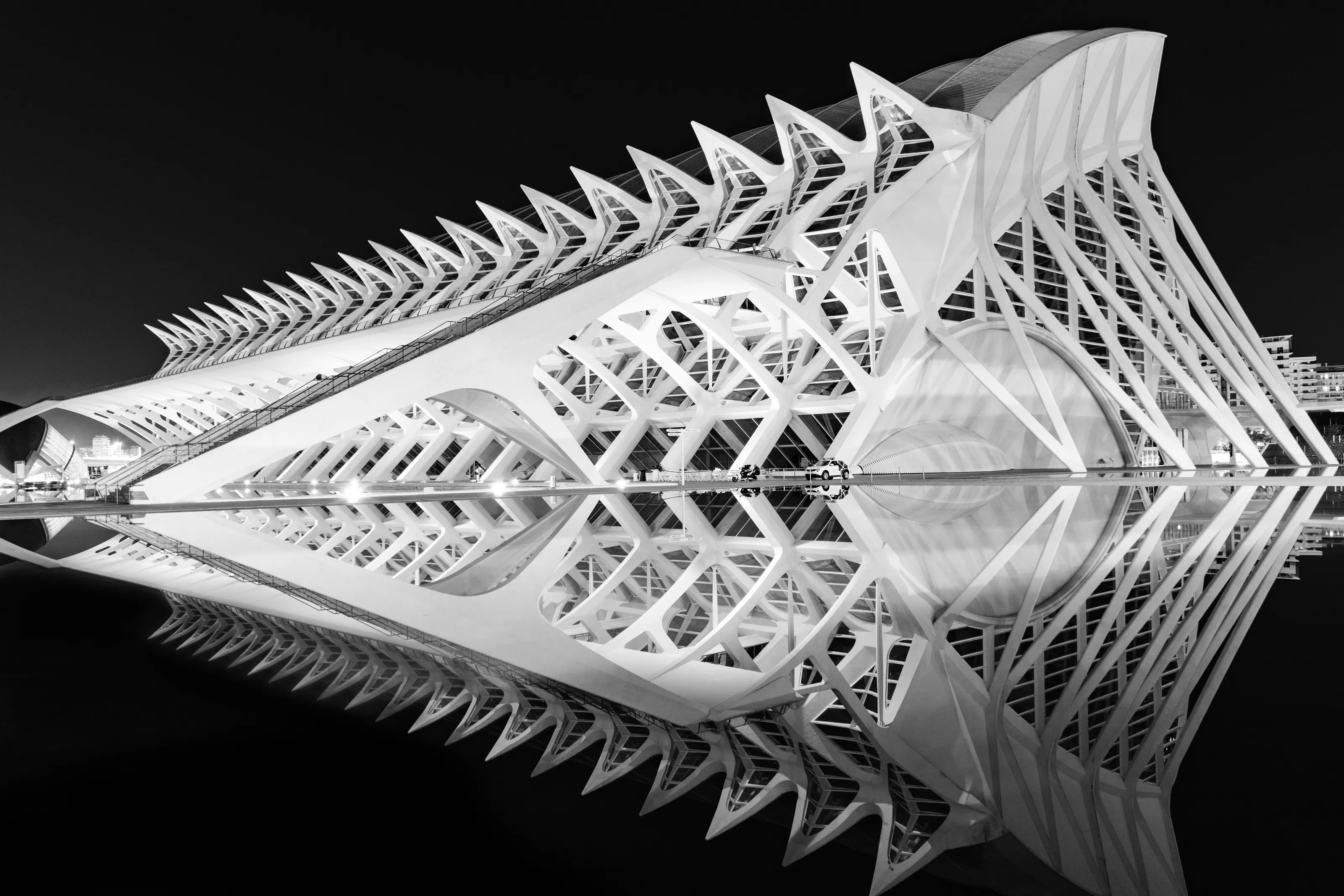 Urban Architecture in Black and white