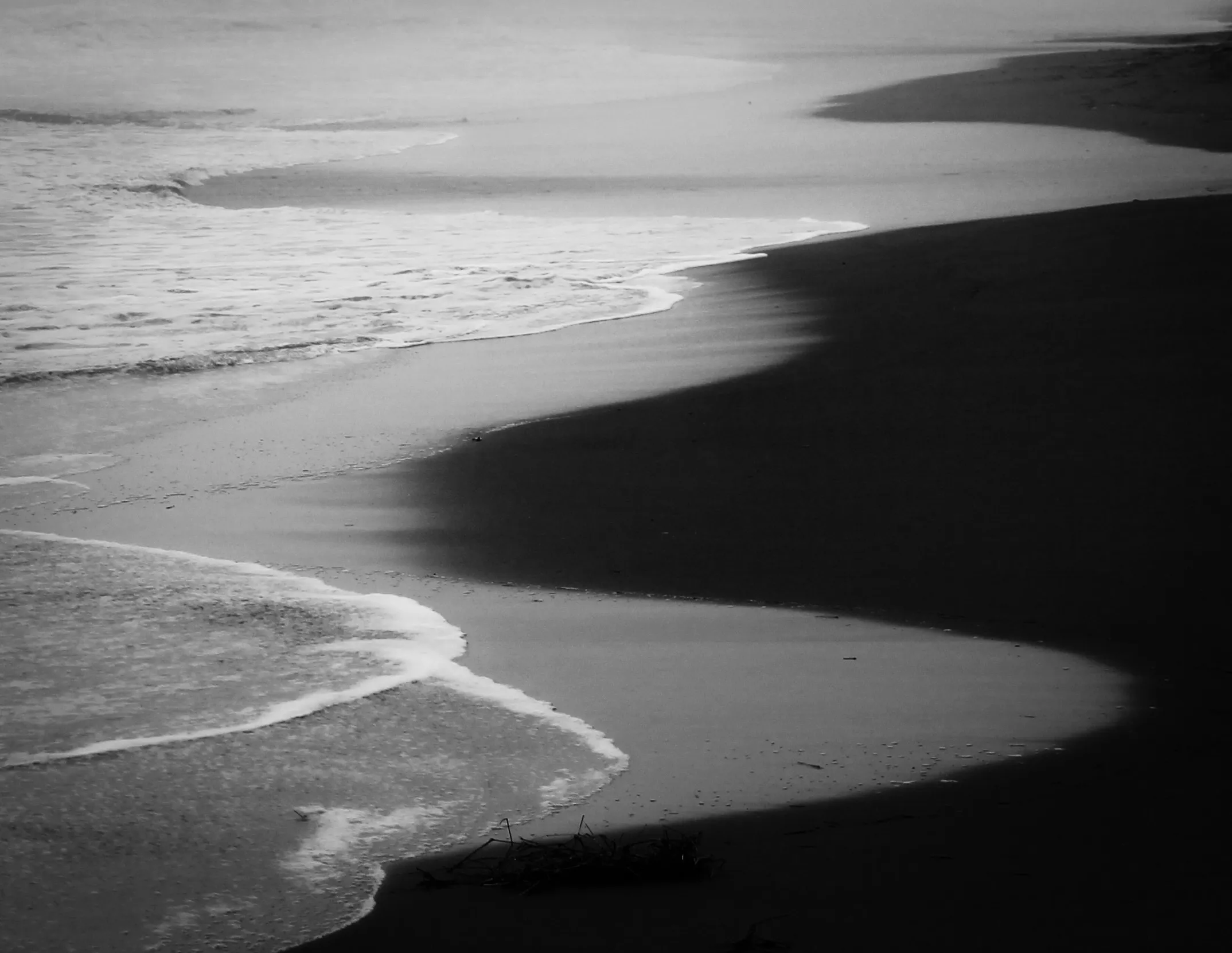Beaches in Black and White