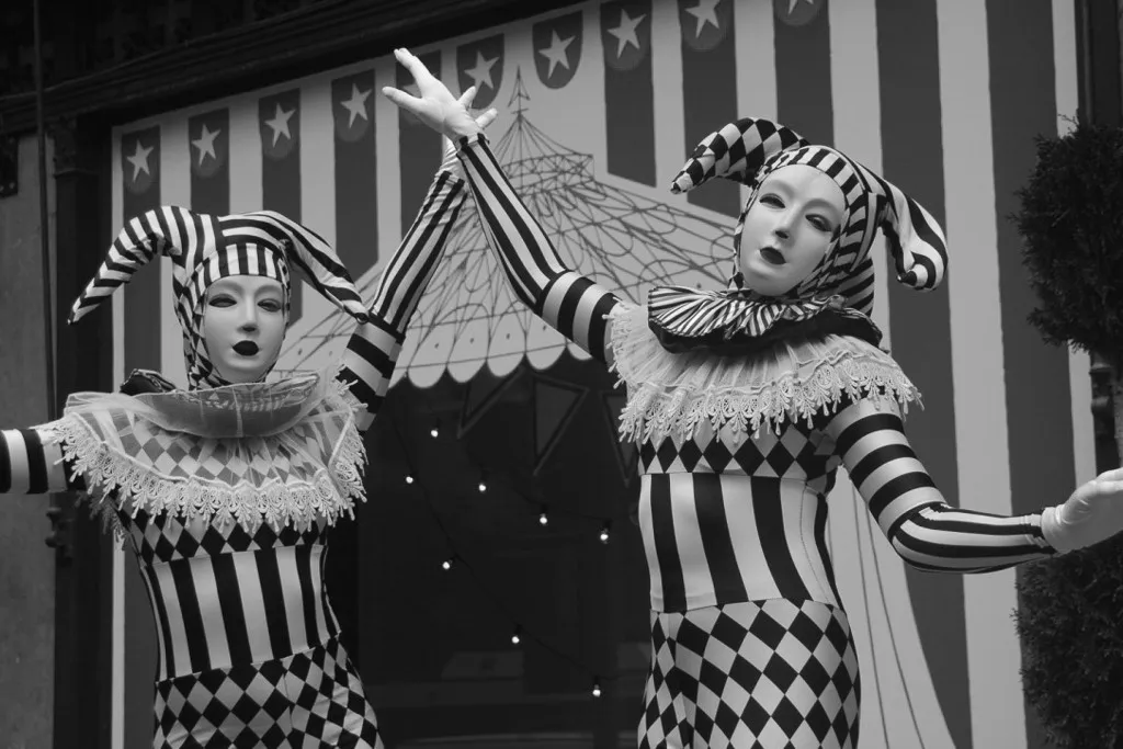 Jesters, Jokers, Clowns and Mimes