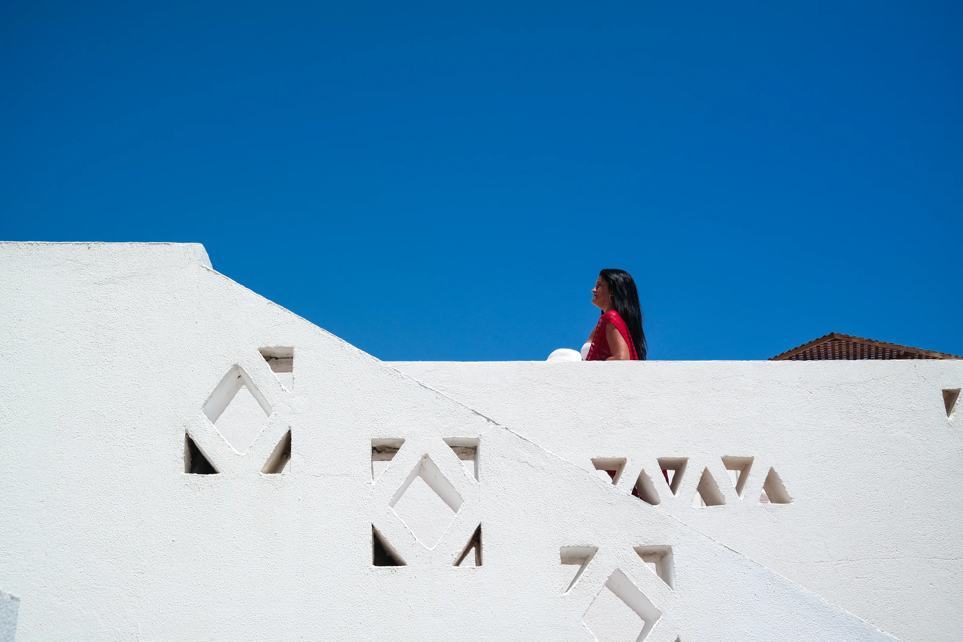 Red, Blue and White