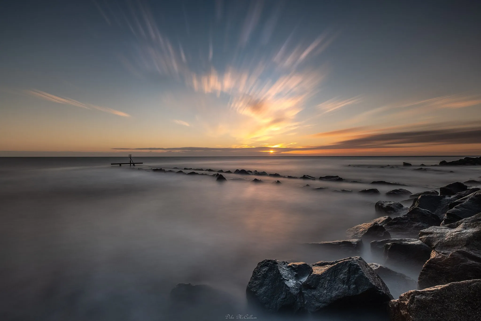 The 60 second exposure