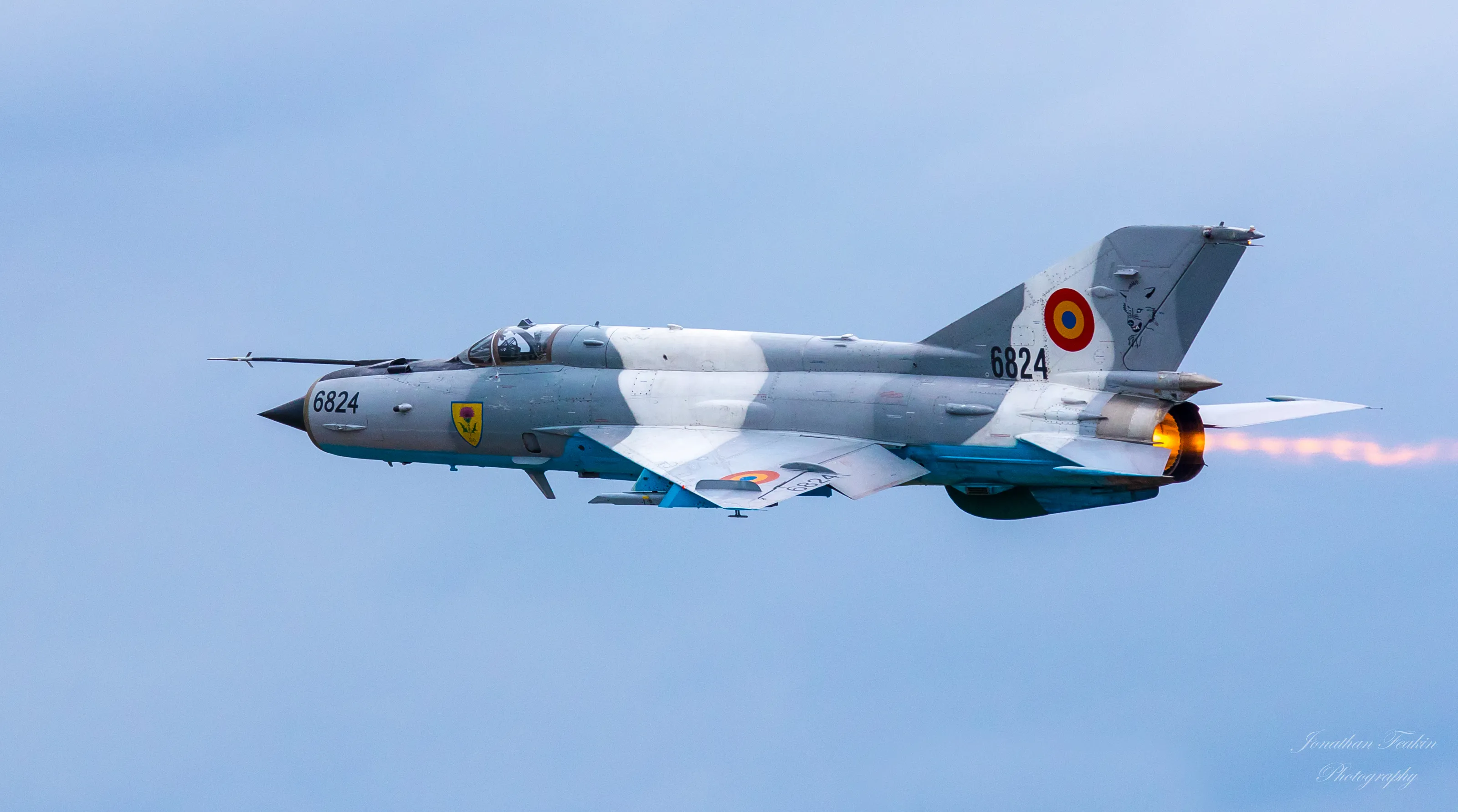 Military Jets in Flight