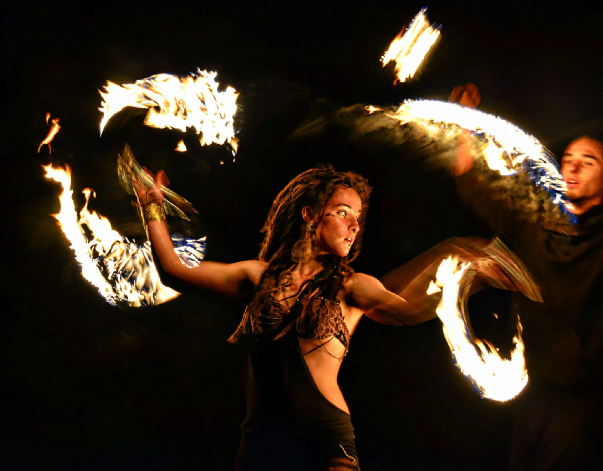 Fire Shows (no fireworks)