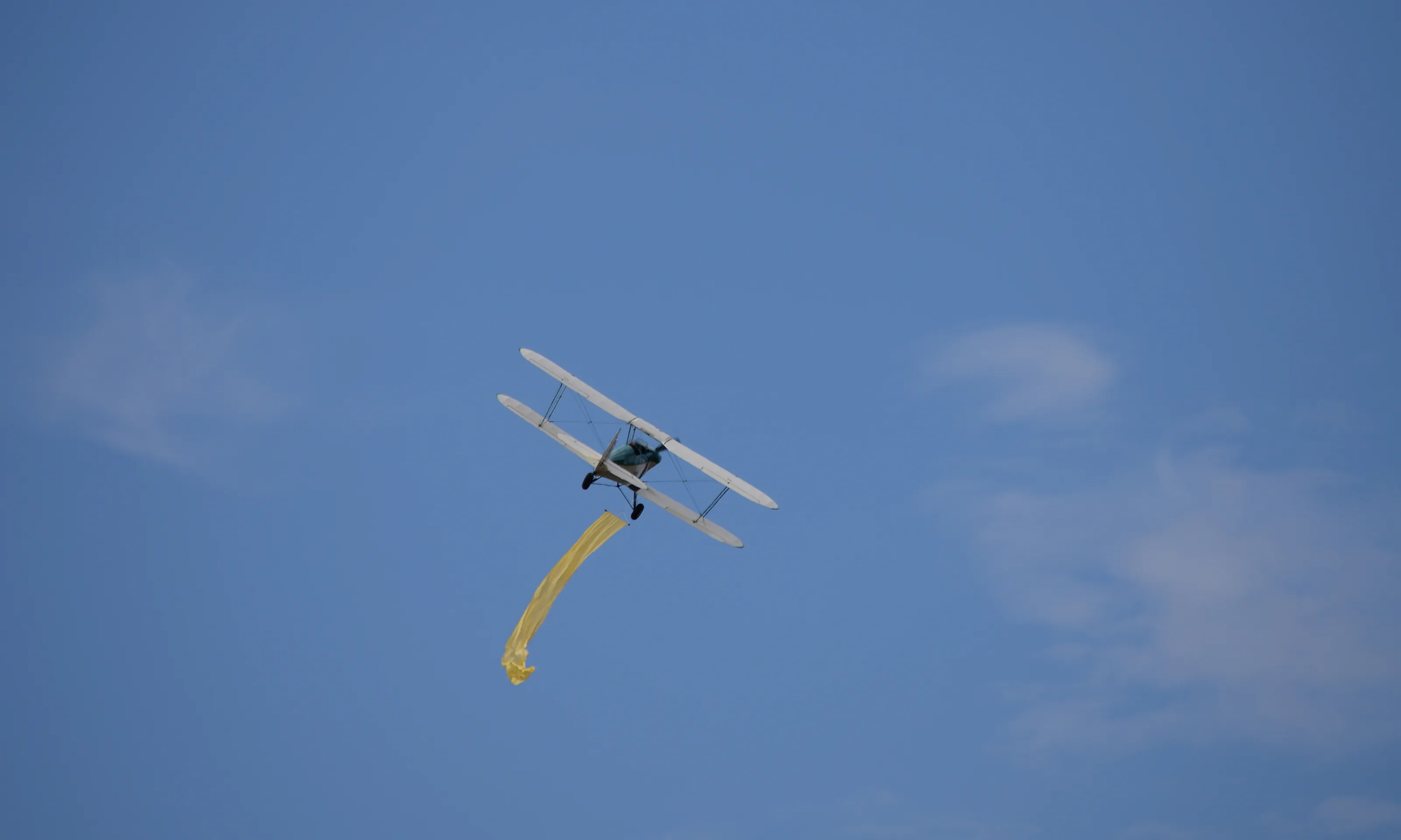 Biplanes in Flight
