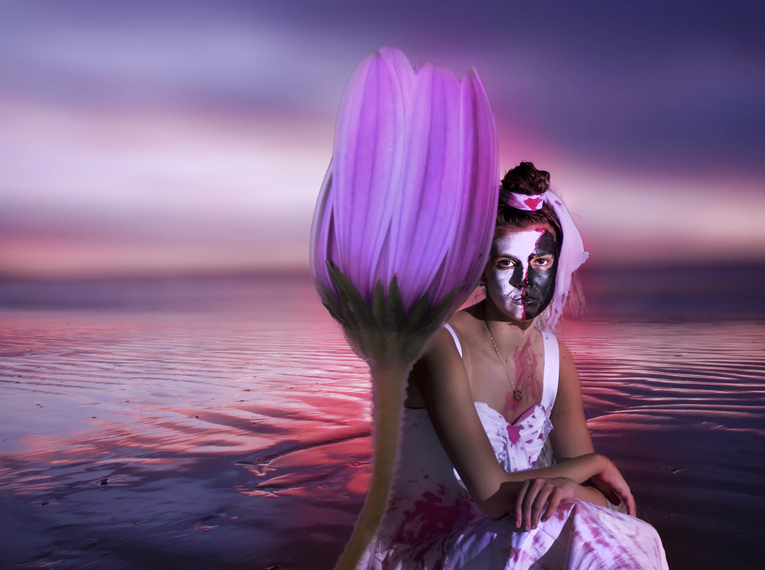 People with Flowers