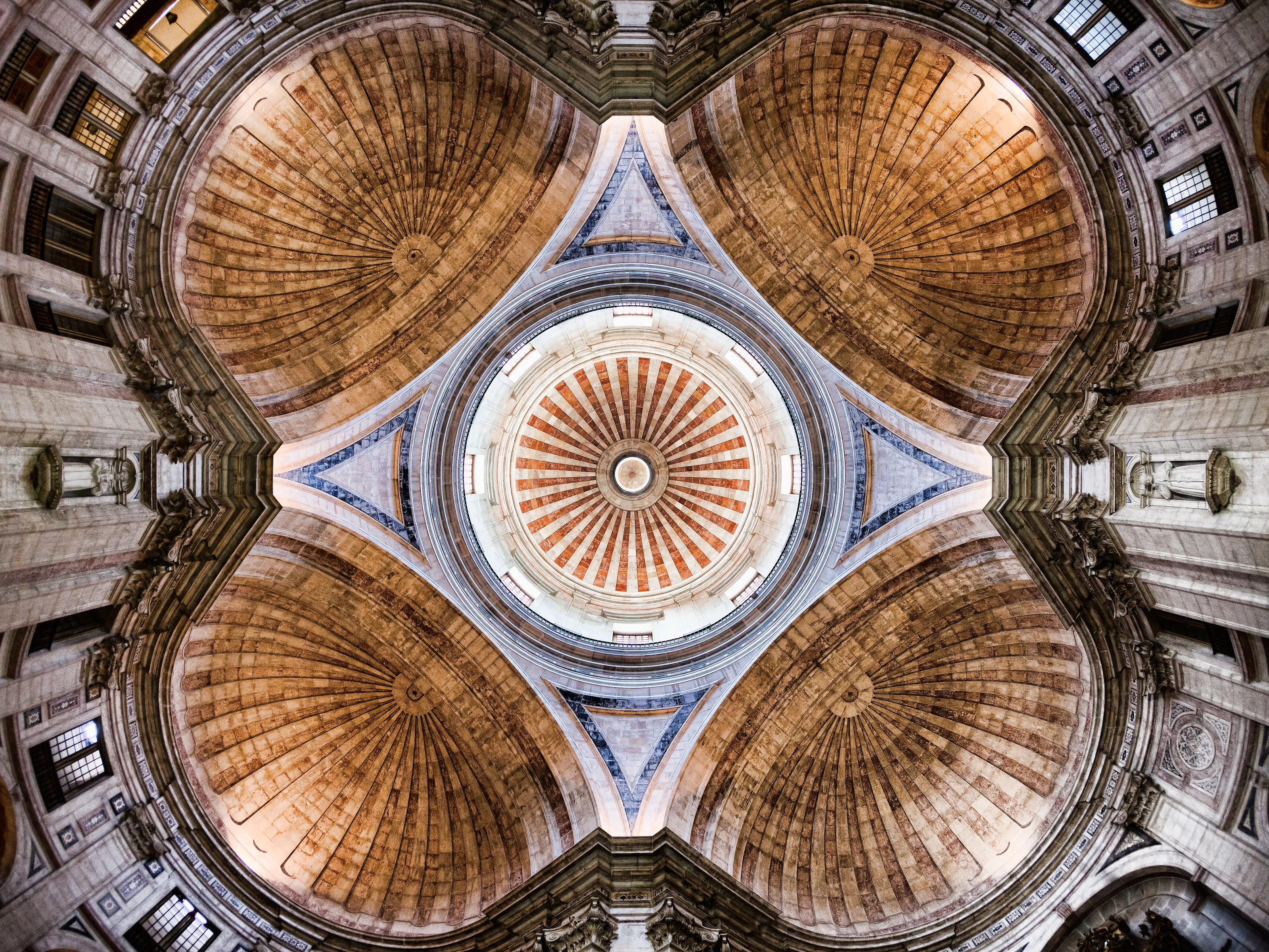 Inside Buildings Looking Up (no staircases)