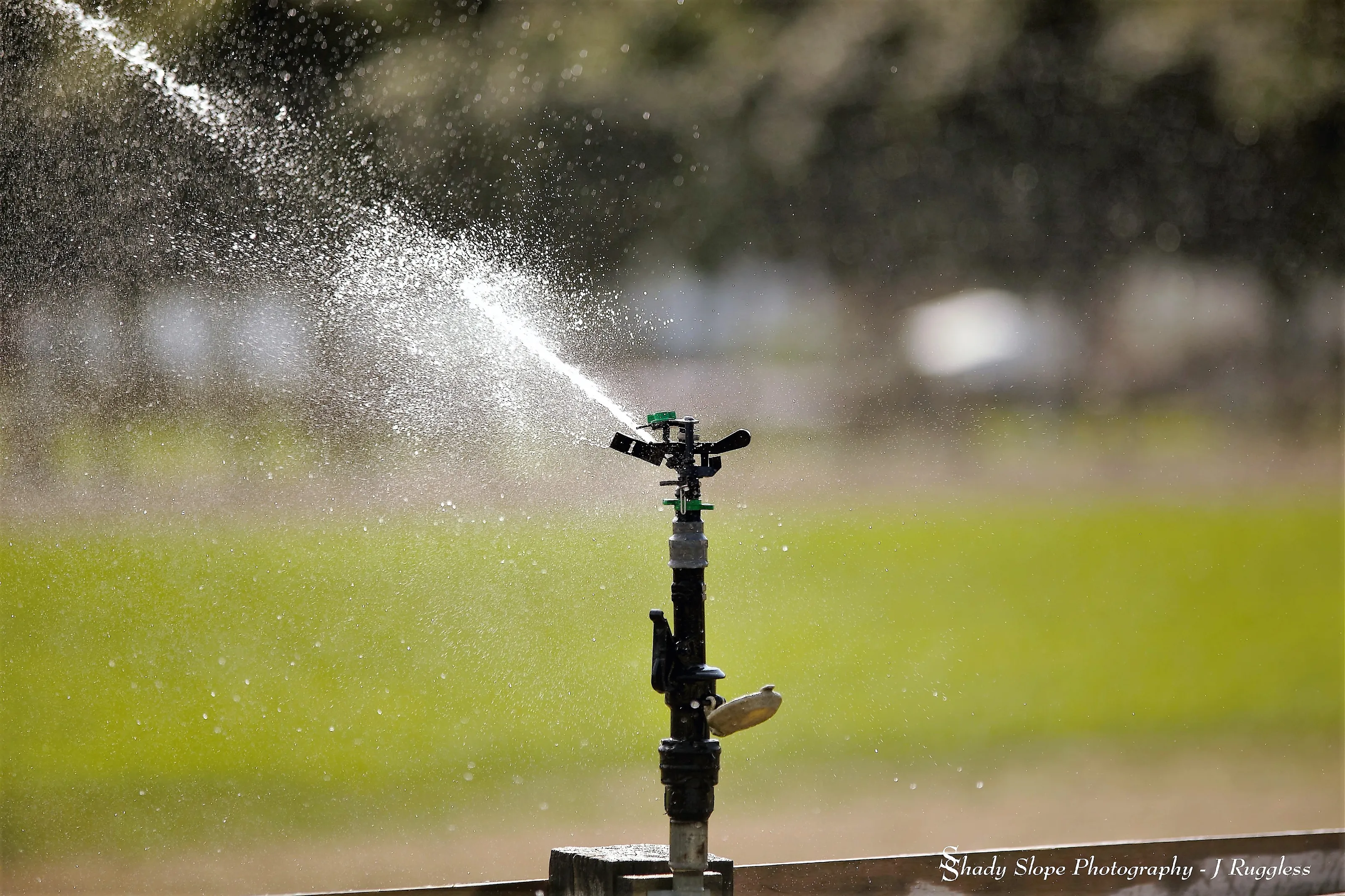 Artificially Moved Water (no people or animals)