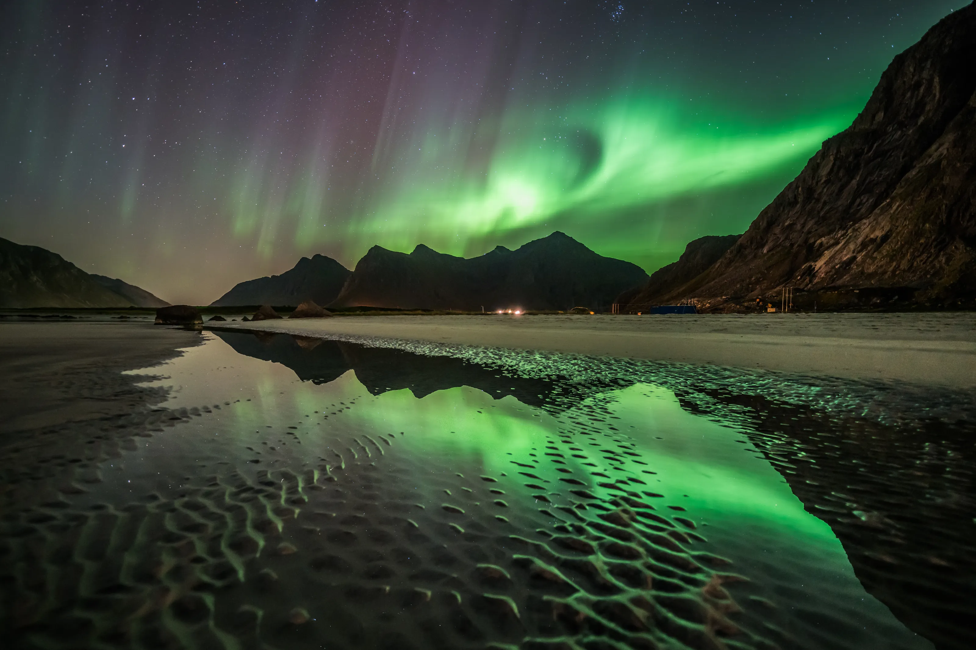 Aurora Borealis and Aurora Australis