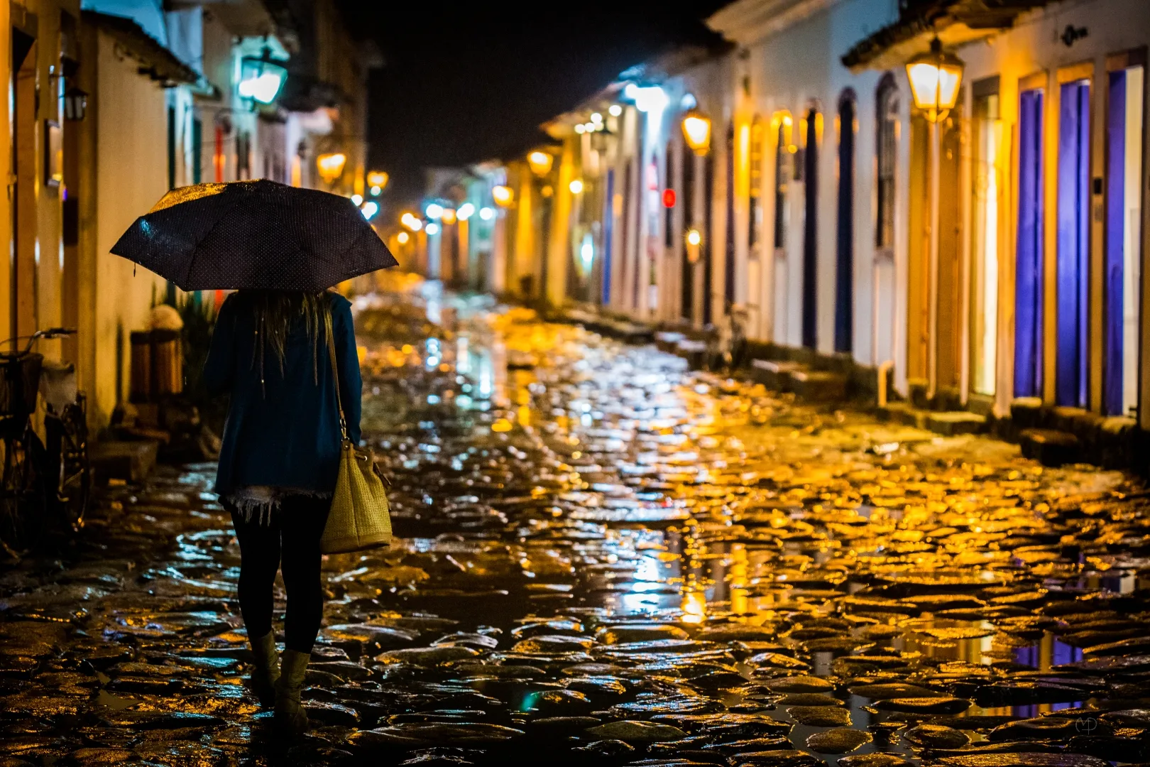 Rainy Streets at Night