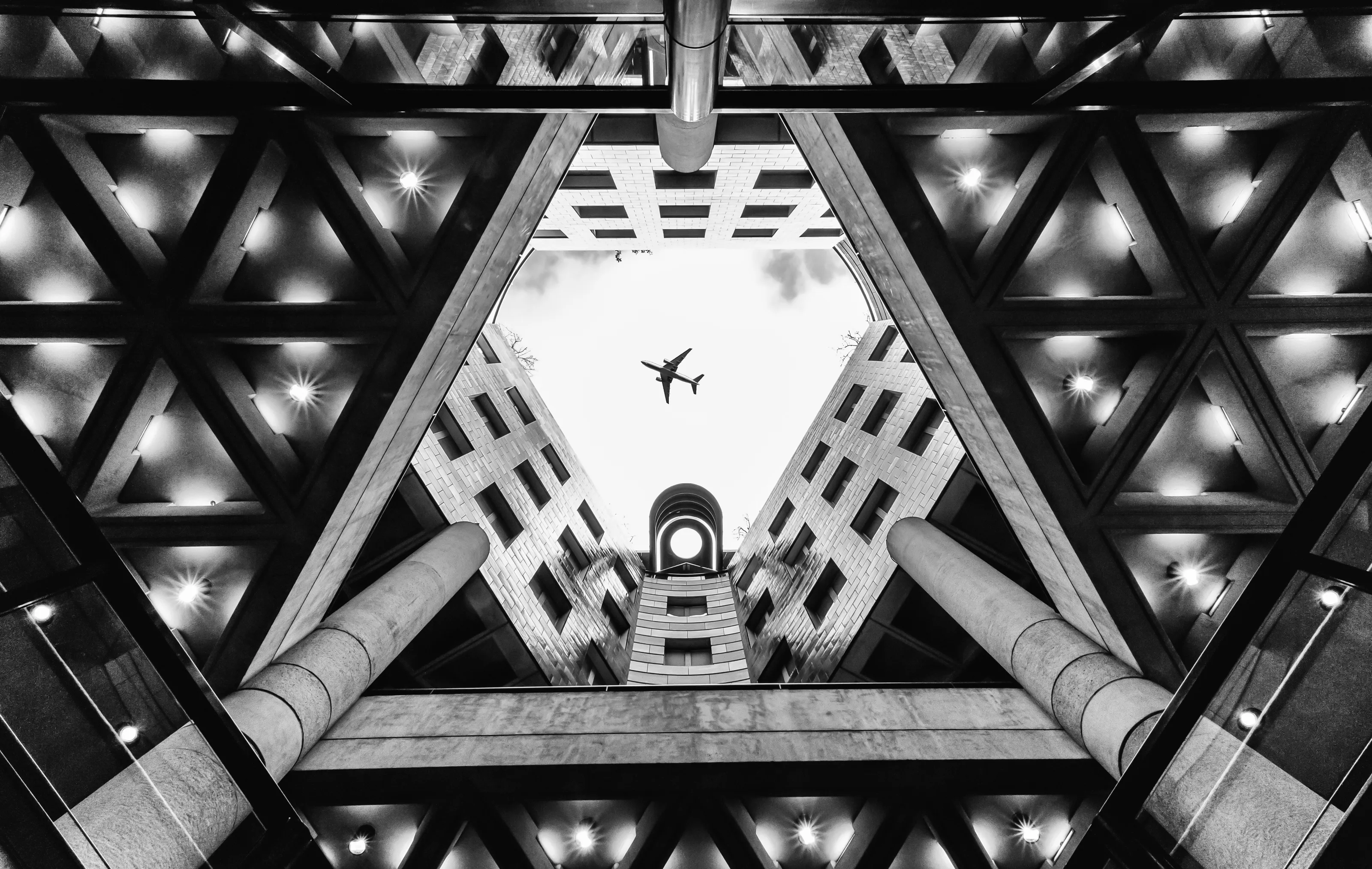 Modern Architecture In Black and White
