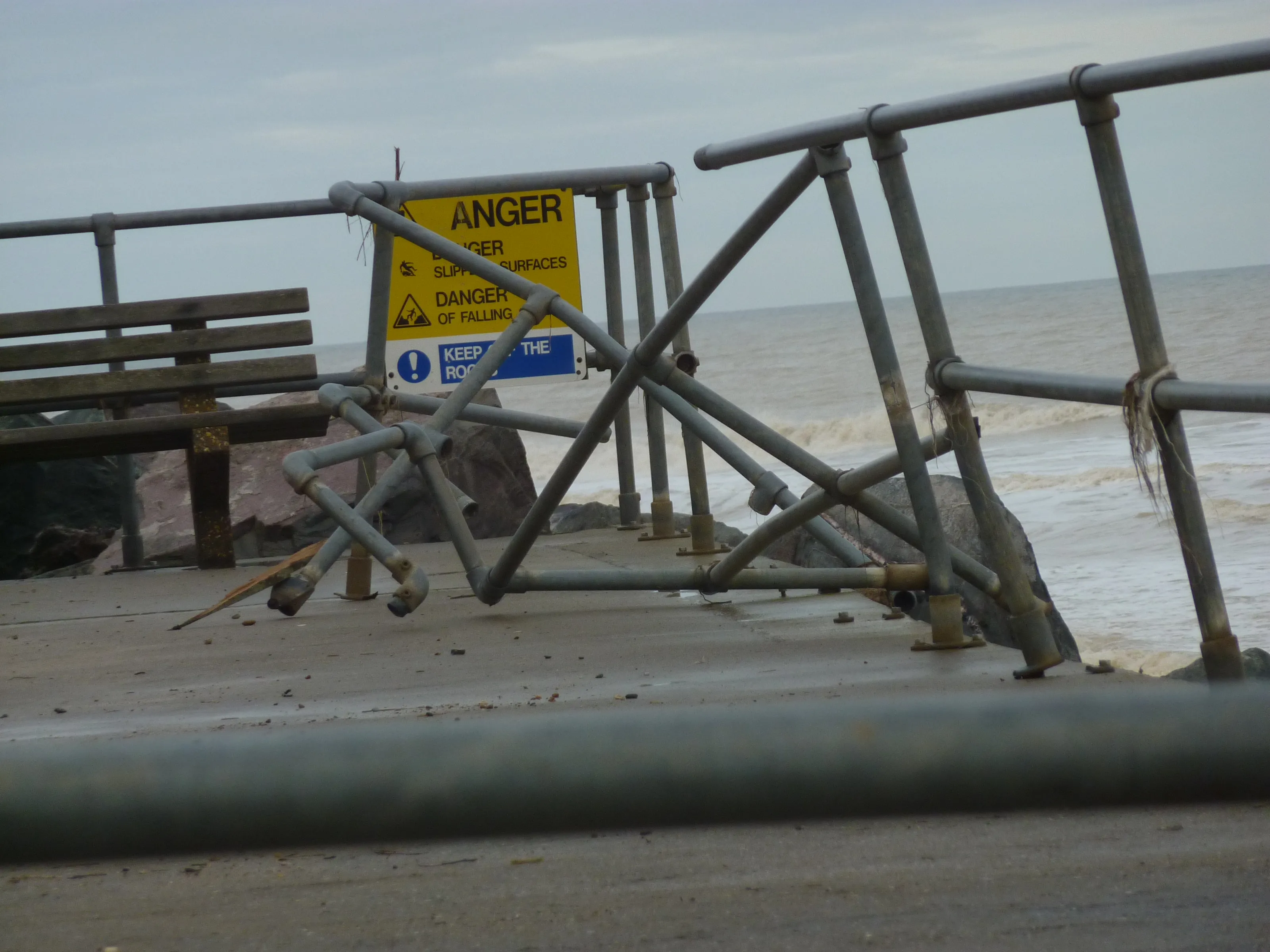 Damaged By The Sea