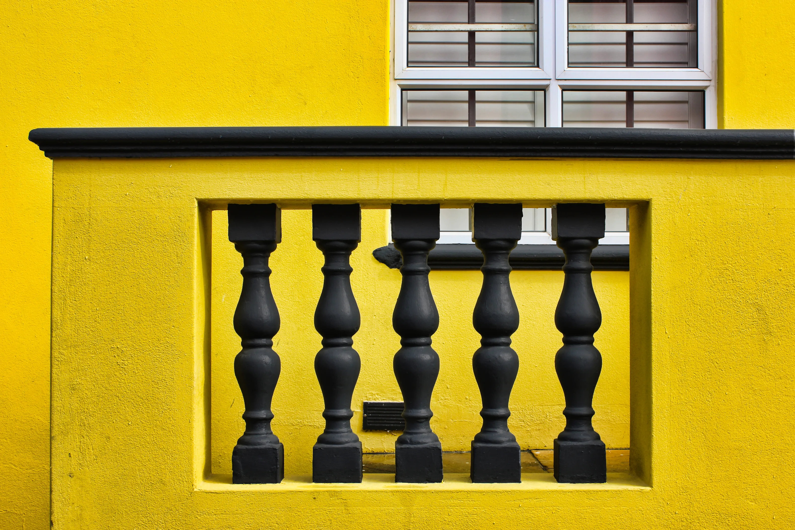 Yellow and Black