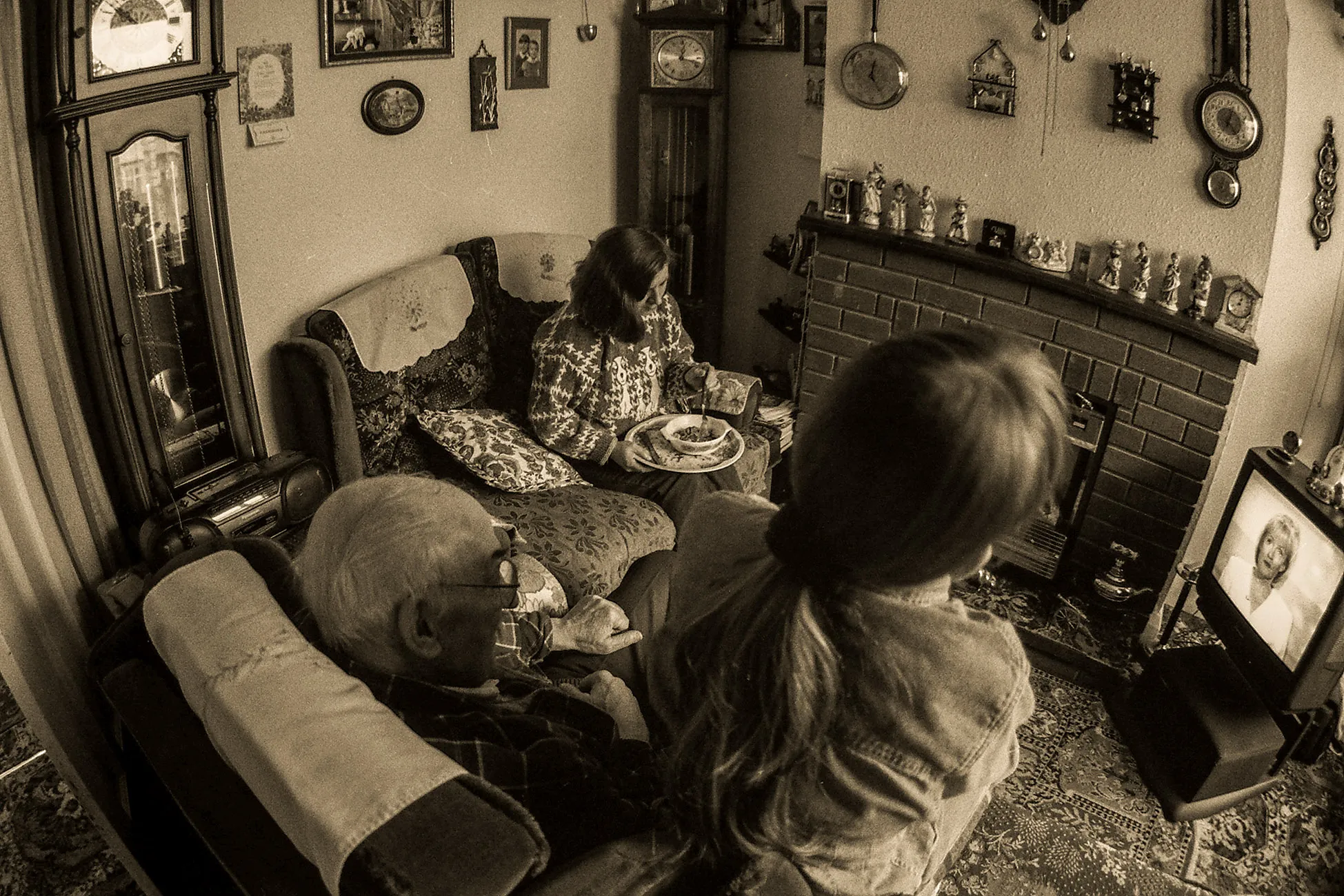 People Watching TV
