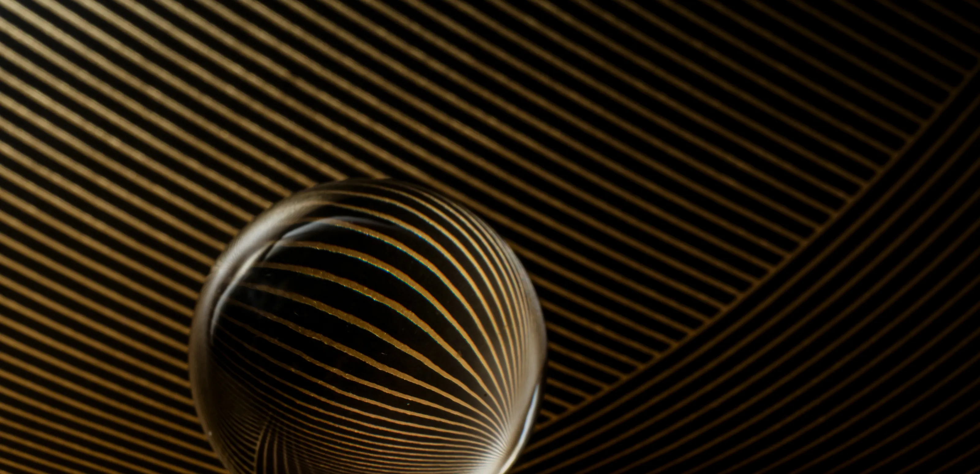 Abstracts using glass