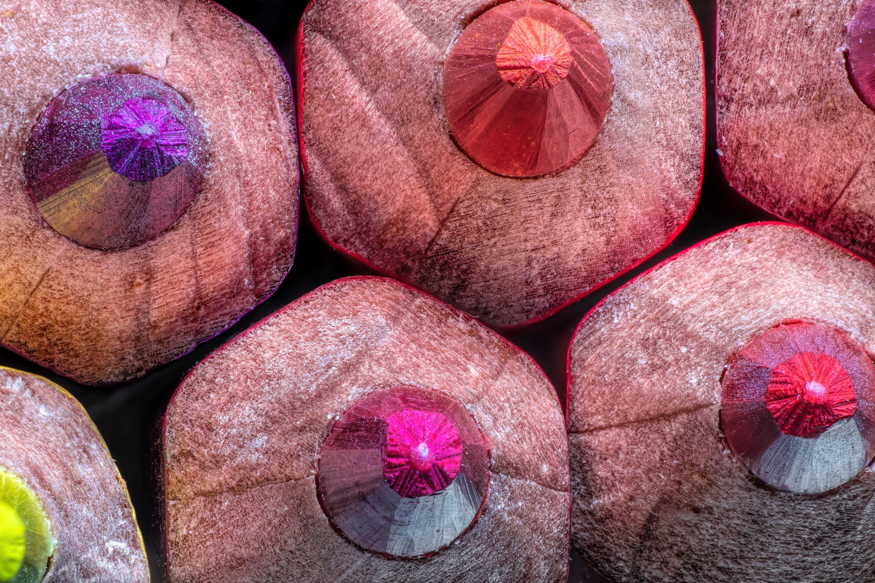 Close-ups of manmade objects
