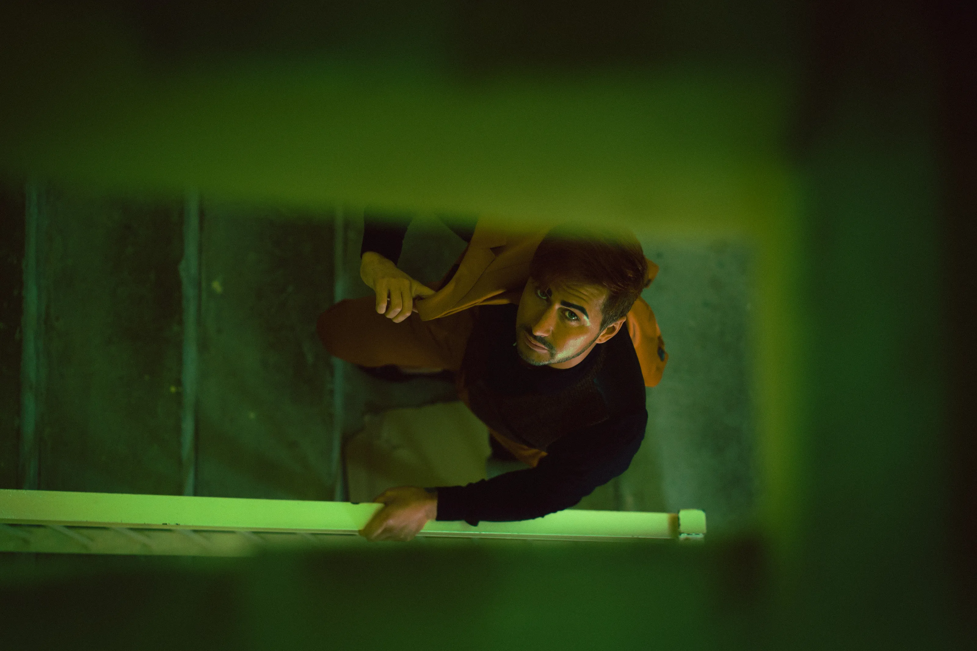 People on Stairs