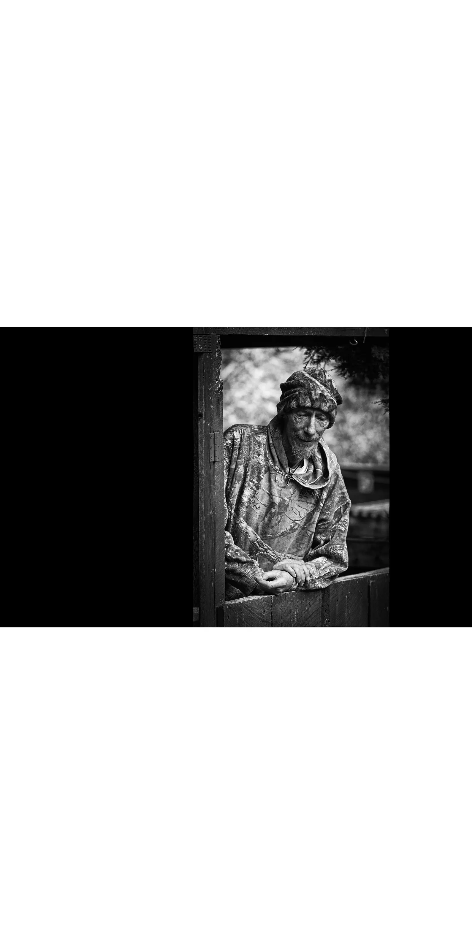Windows as Frames for Portraits of People