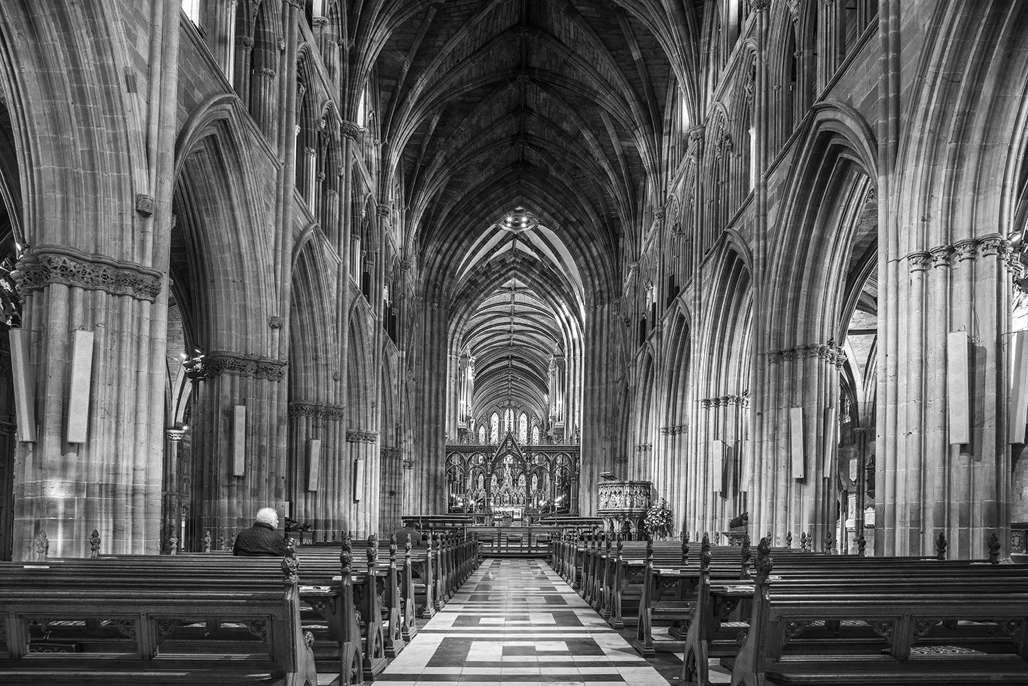 Interior of a Place of Worship