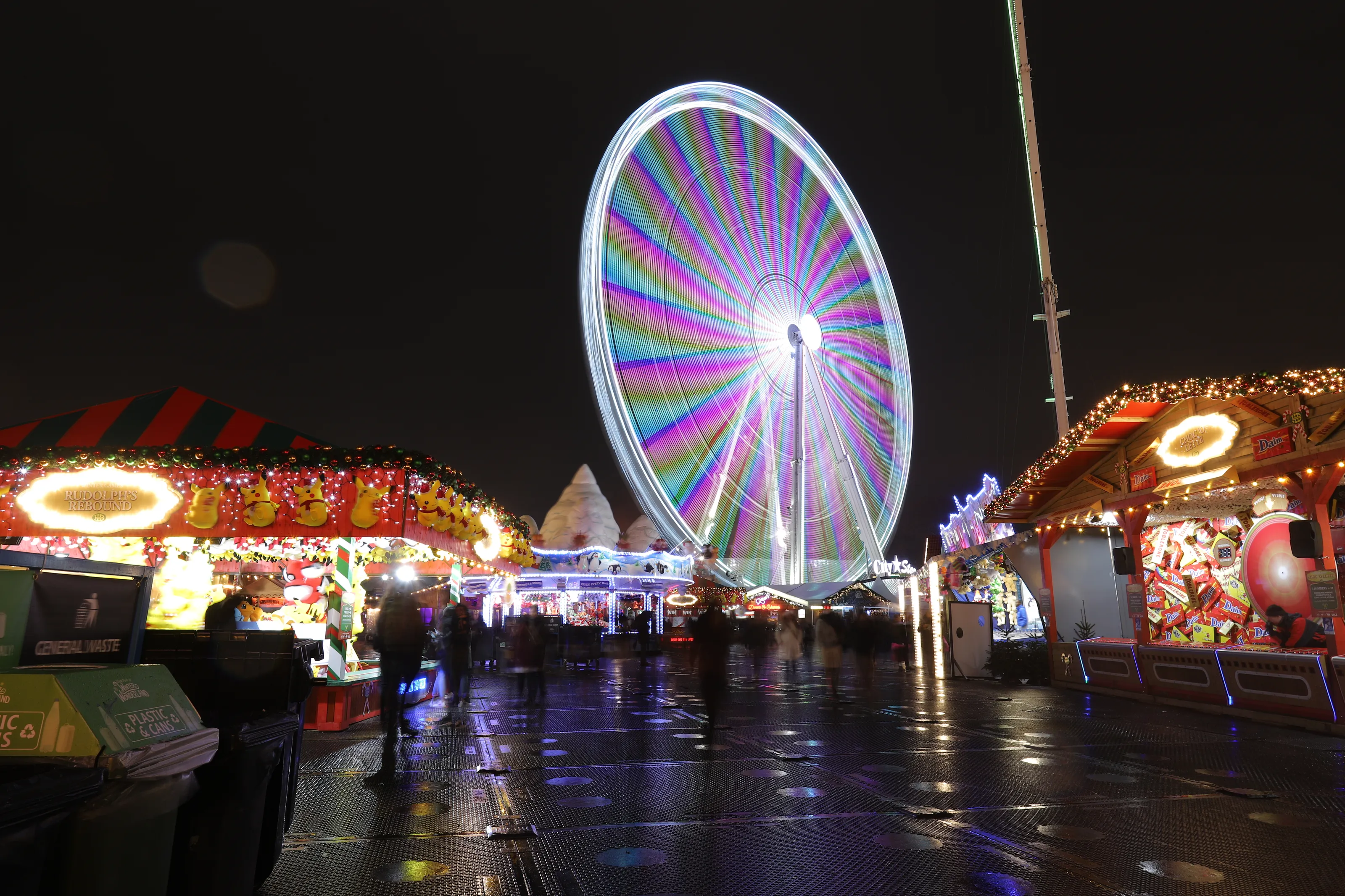 Fairground Rides in Colour