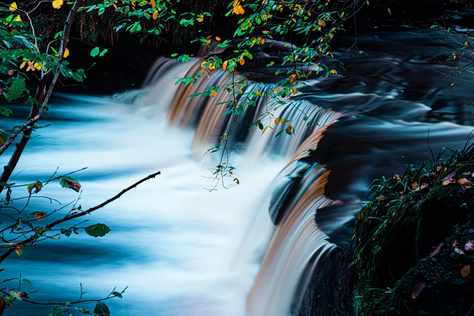 Waterfalls in Colour