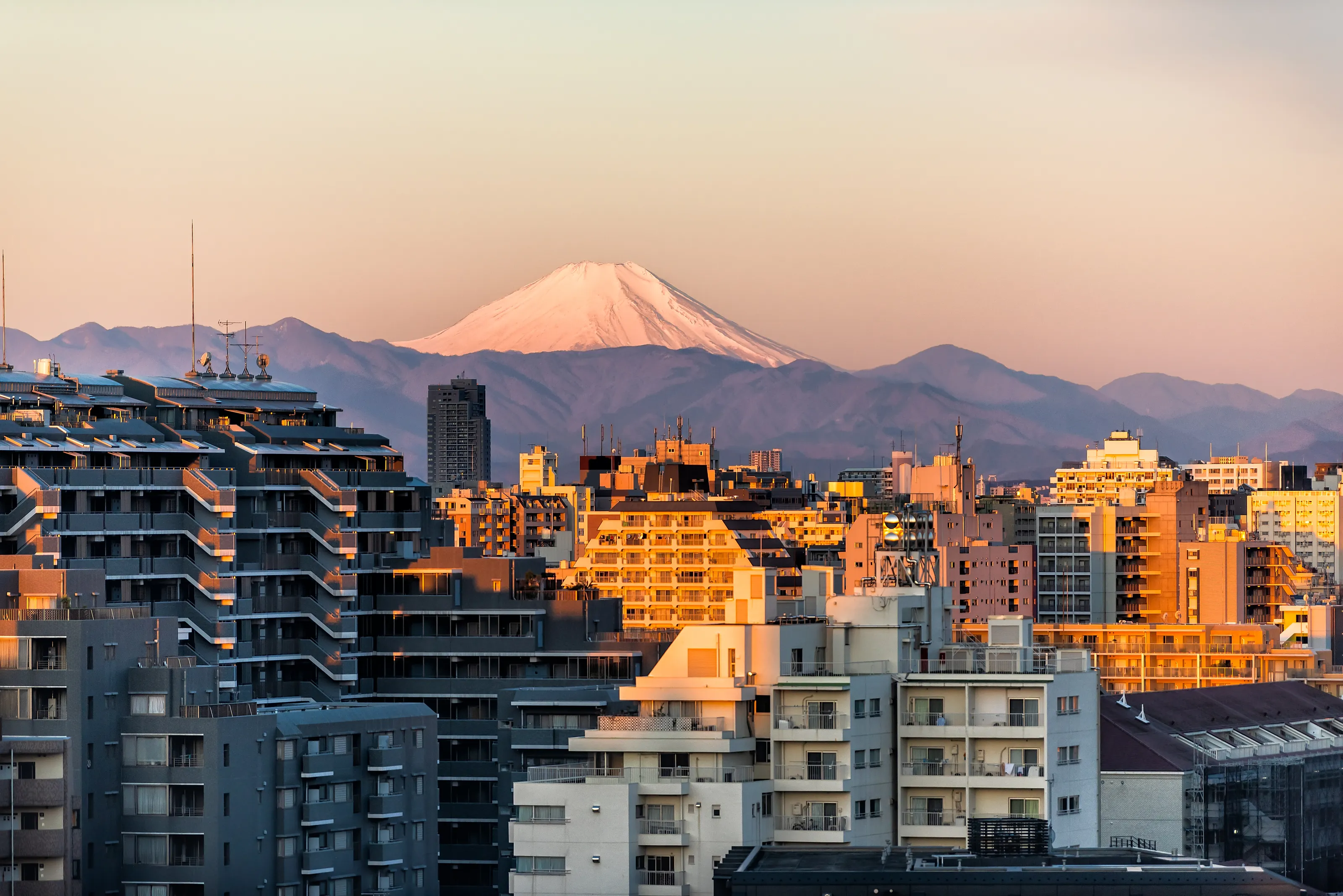 Mountains and Cities