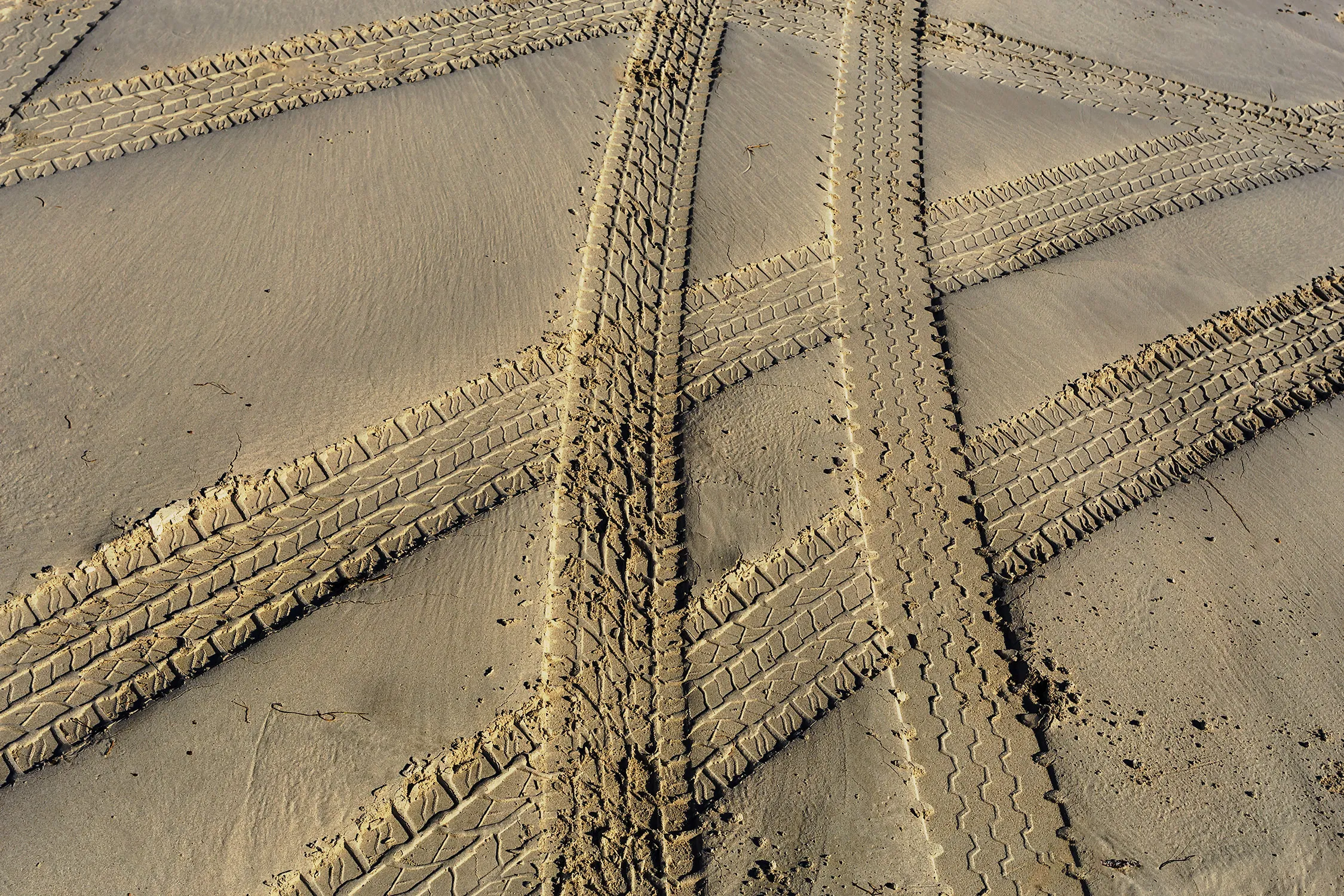 Patterns on Sand and Soil