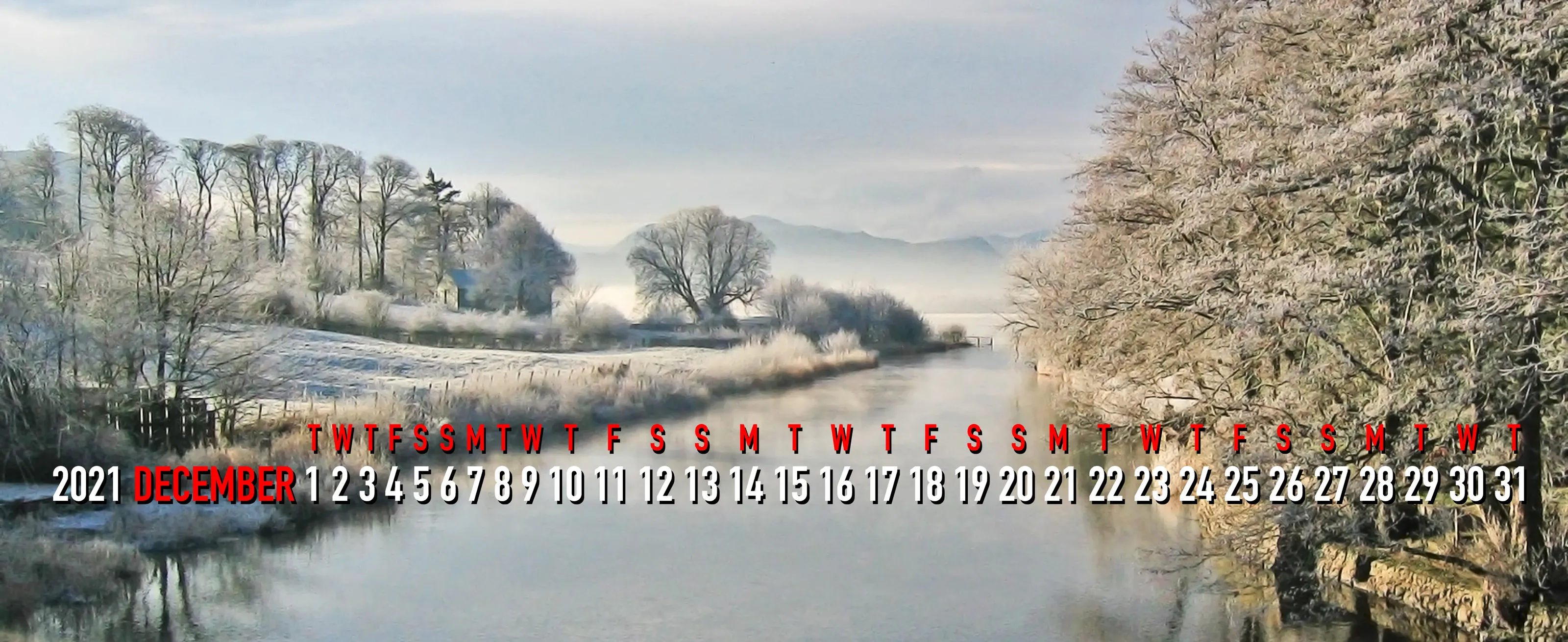 Design a 2021 Calendar Page