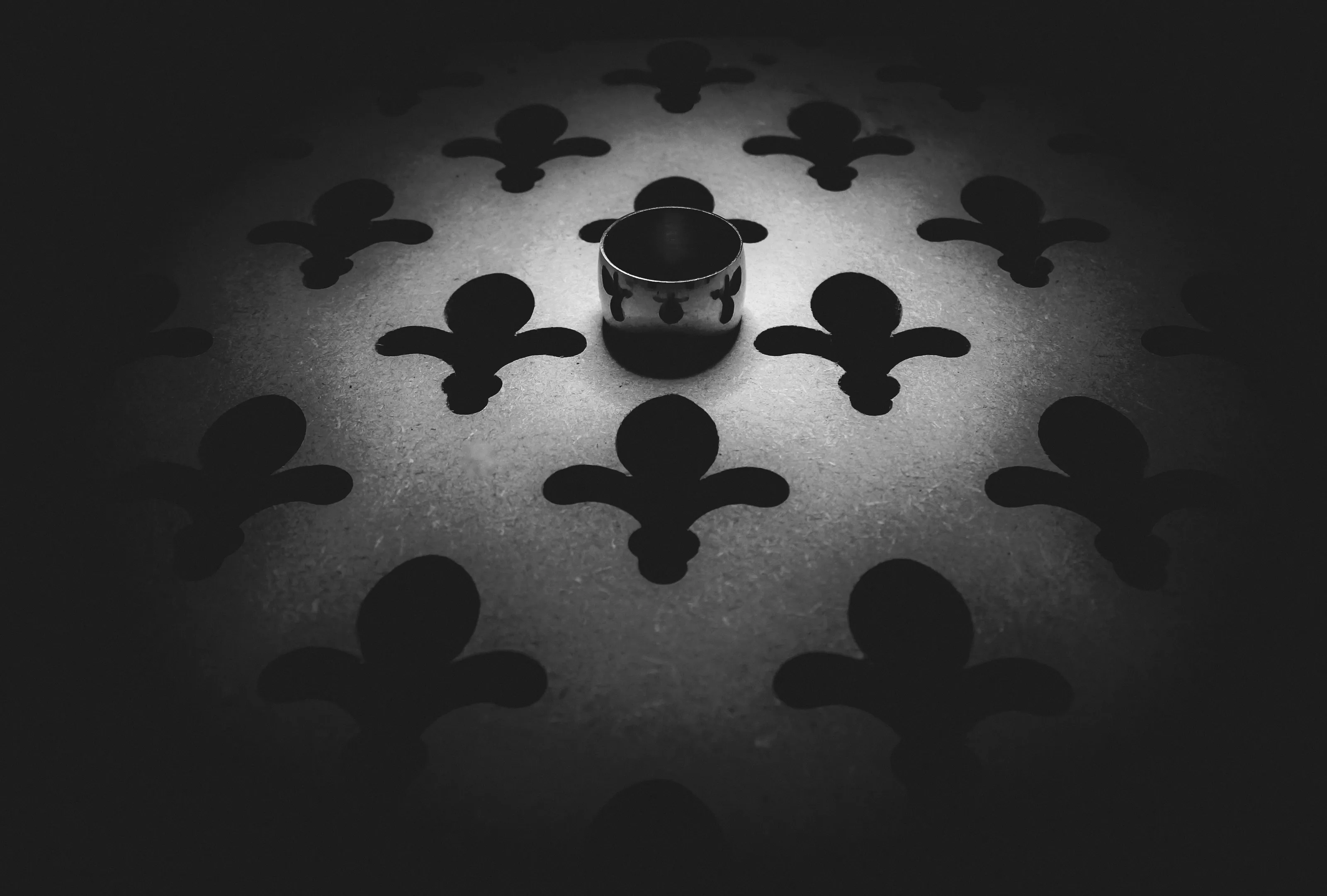 Black and White with a Heavy Vignette