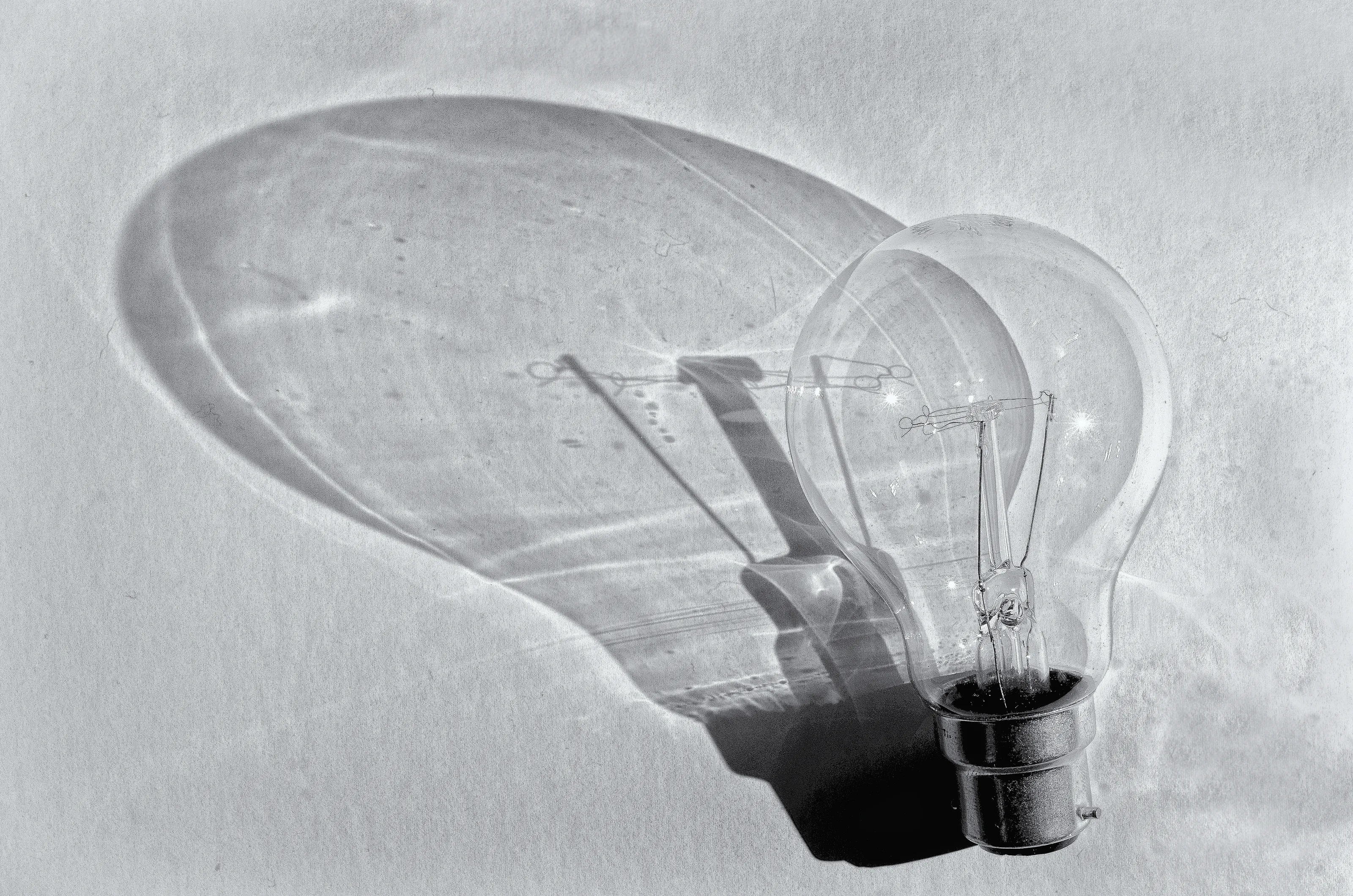 Unlit Candles and Light Bulbs