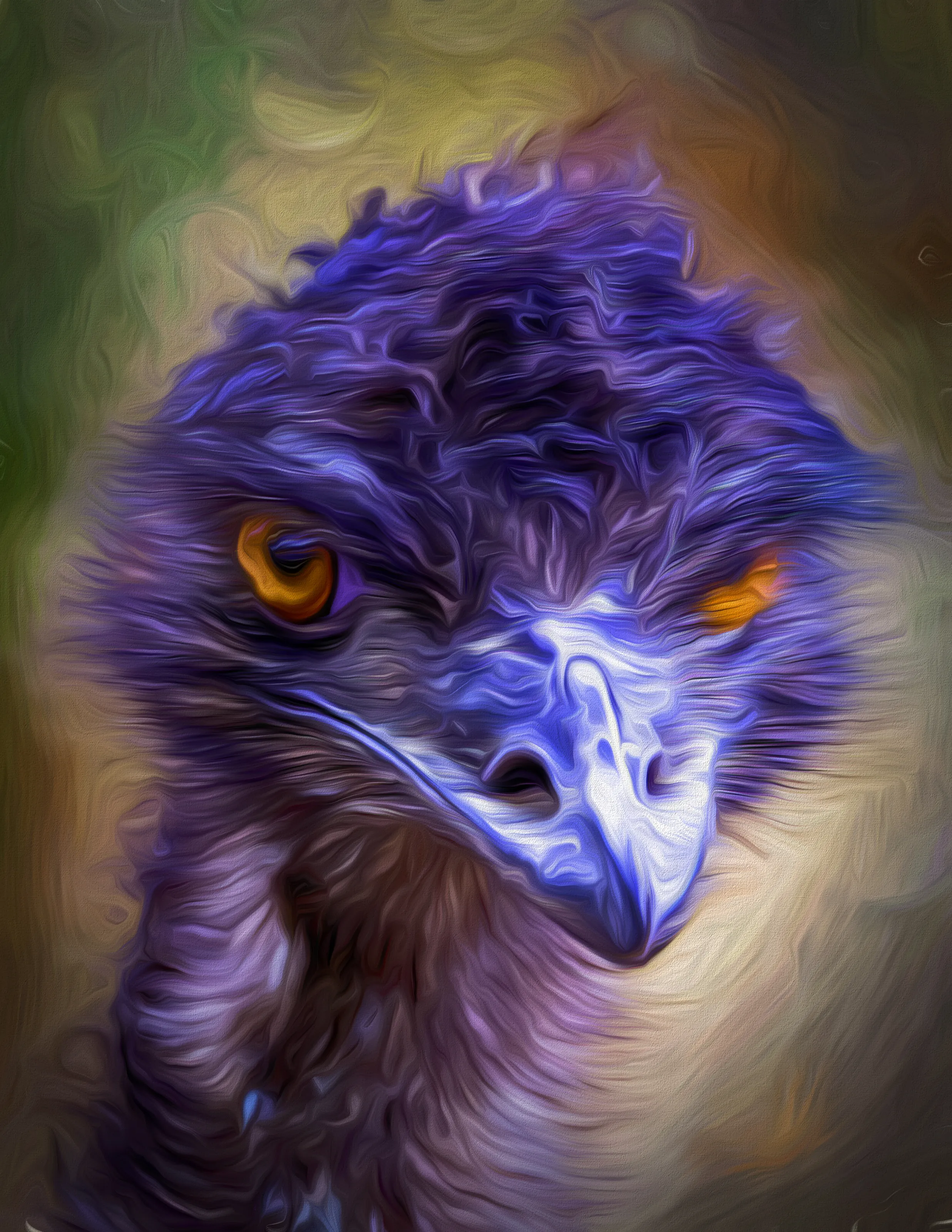 Wildlife in an Painterly Style