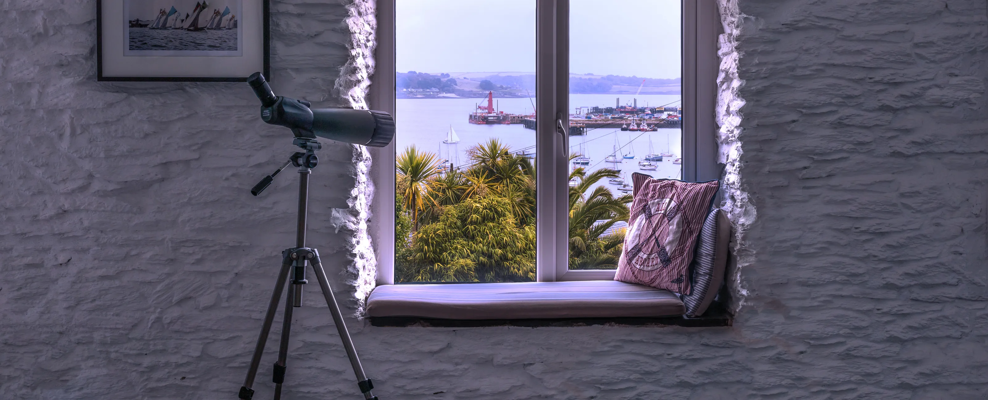 The view through a window