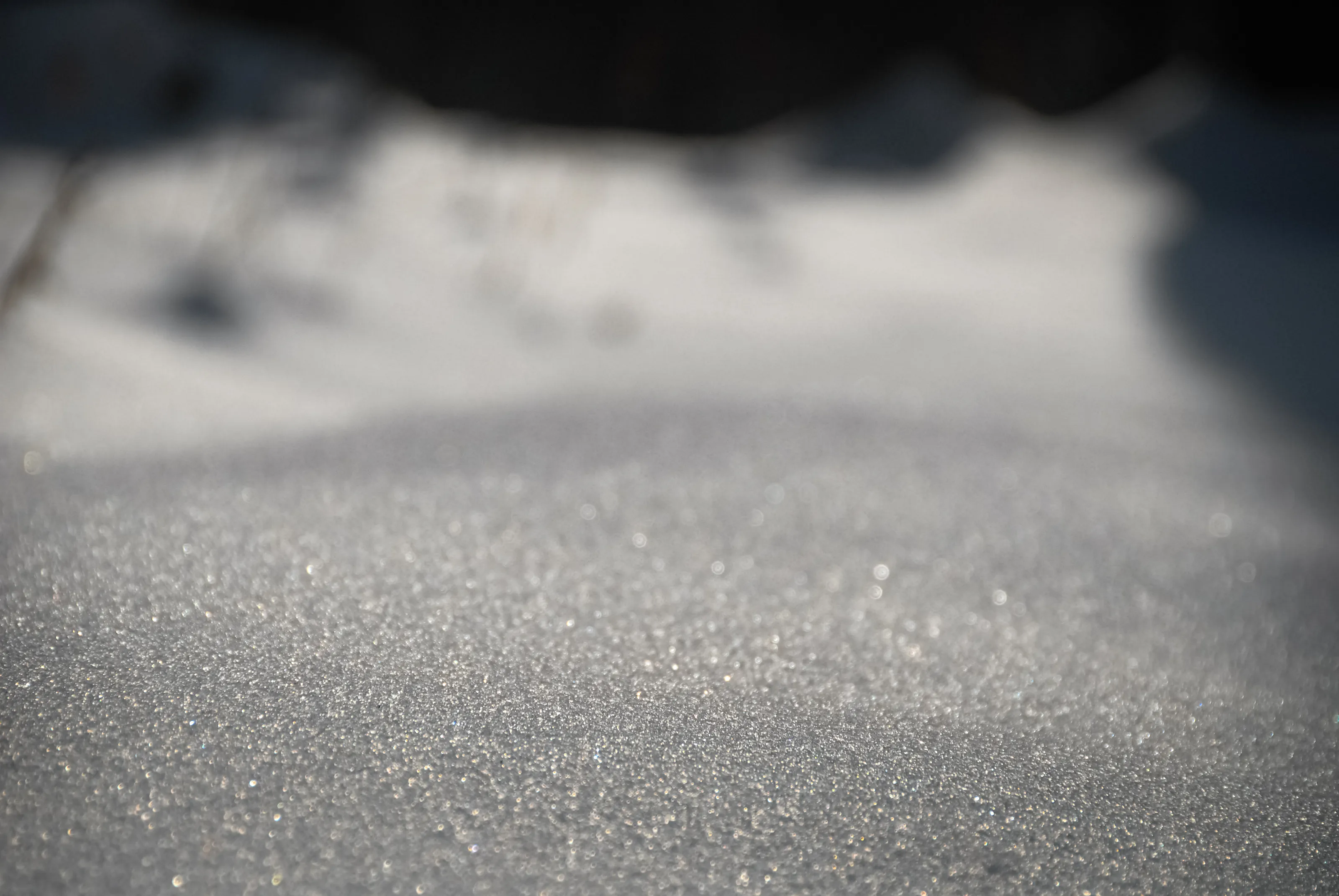 Snow Up Close (in colour)