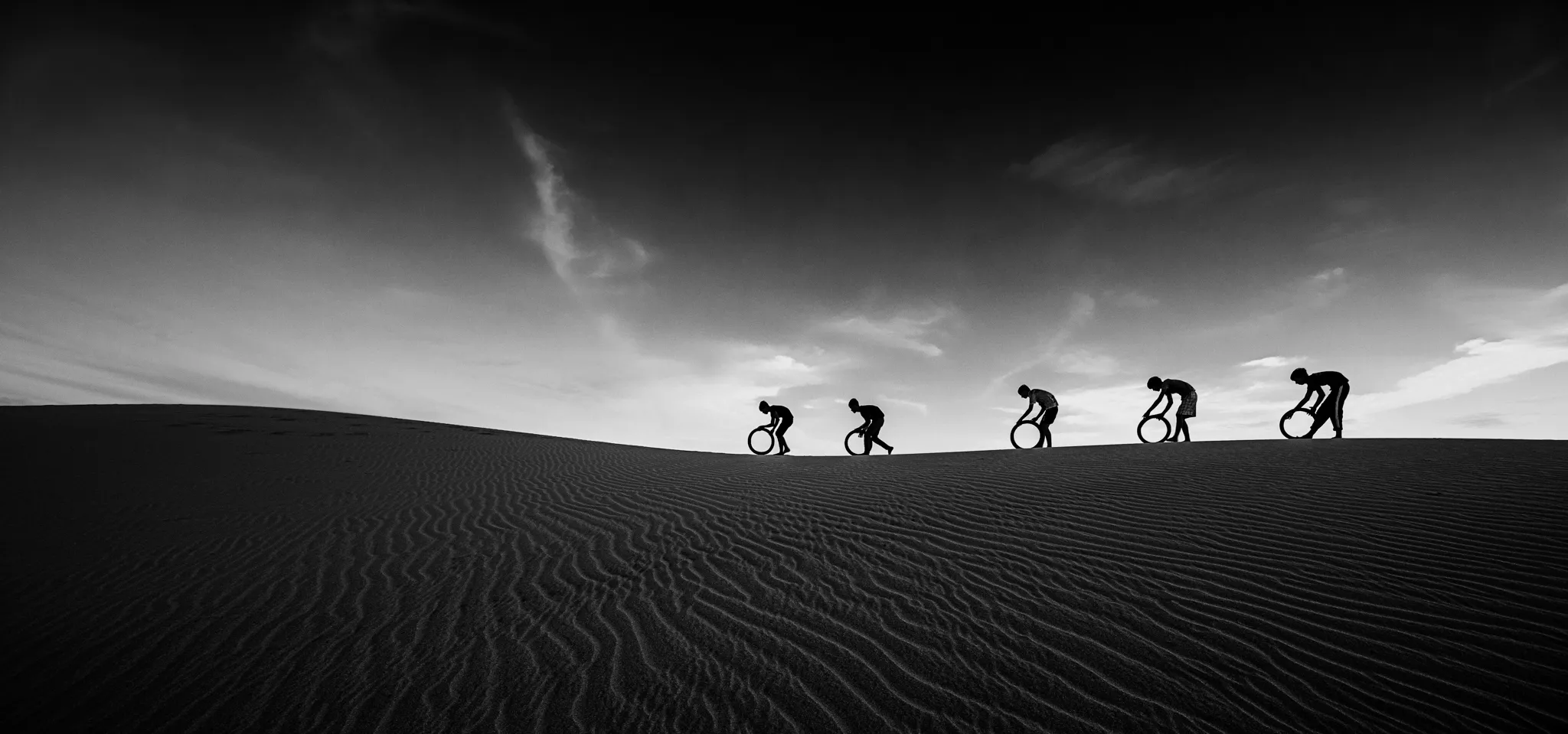 Black and White