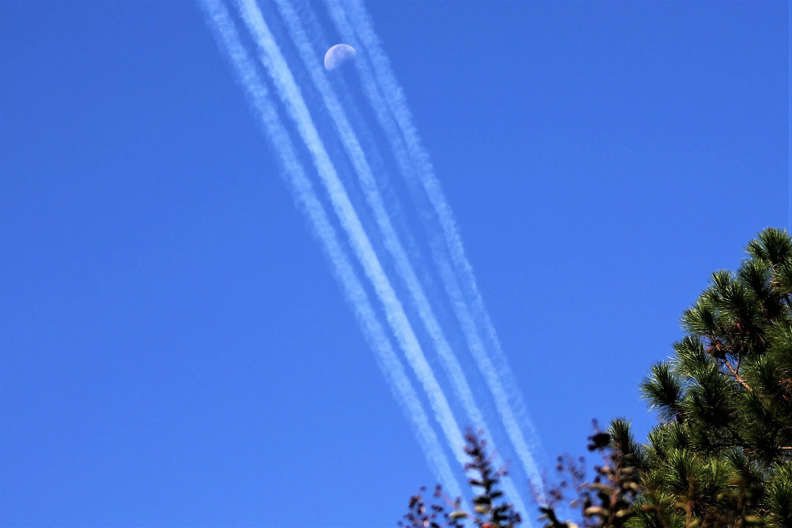 Contrails in Colour