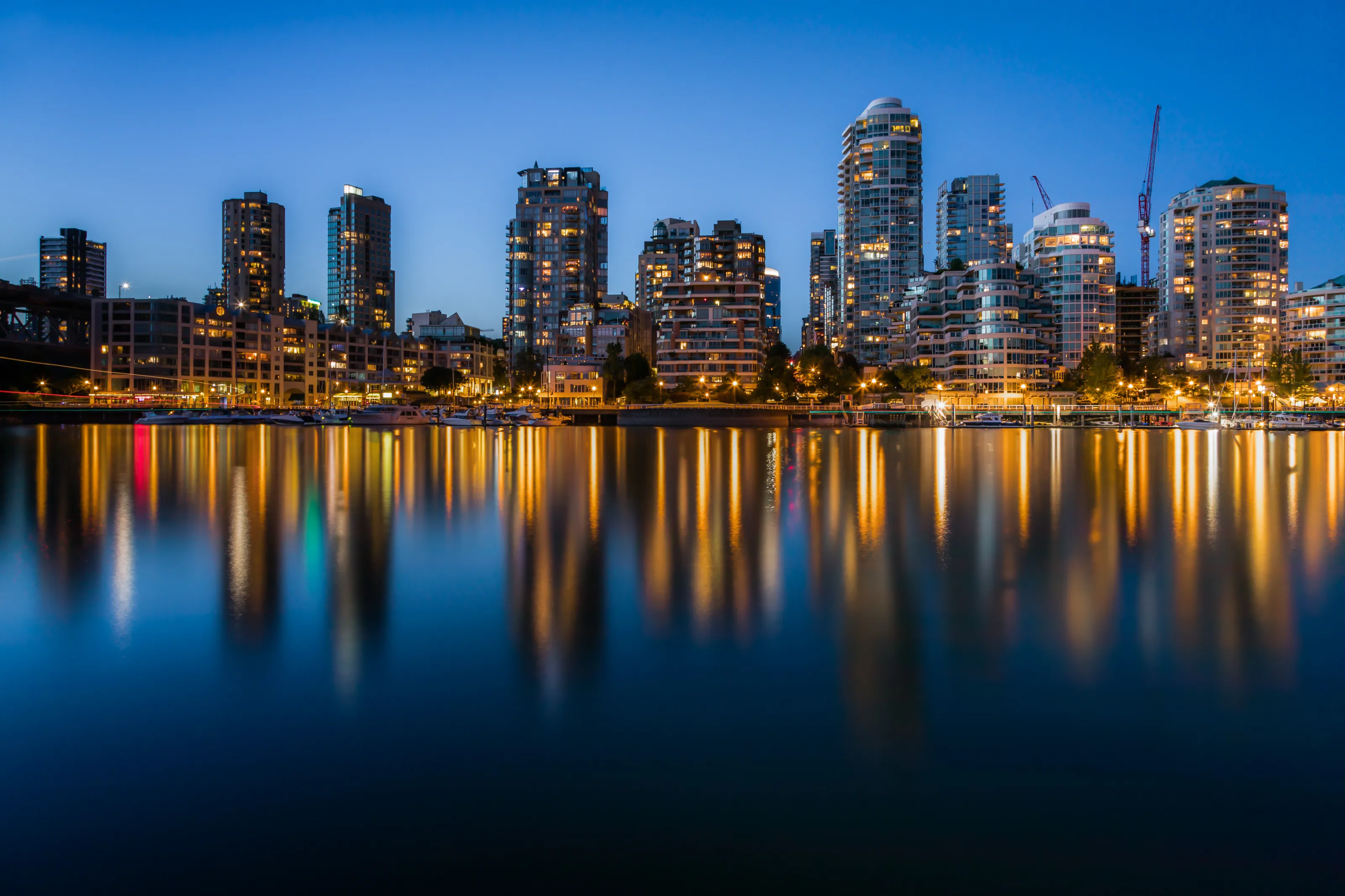 Reflections of Artificial Lights (in colour)