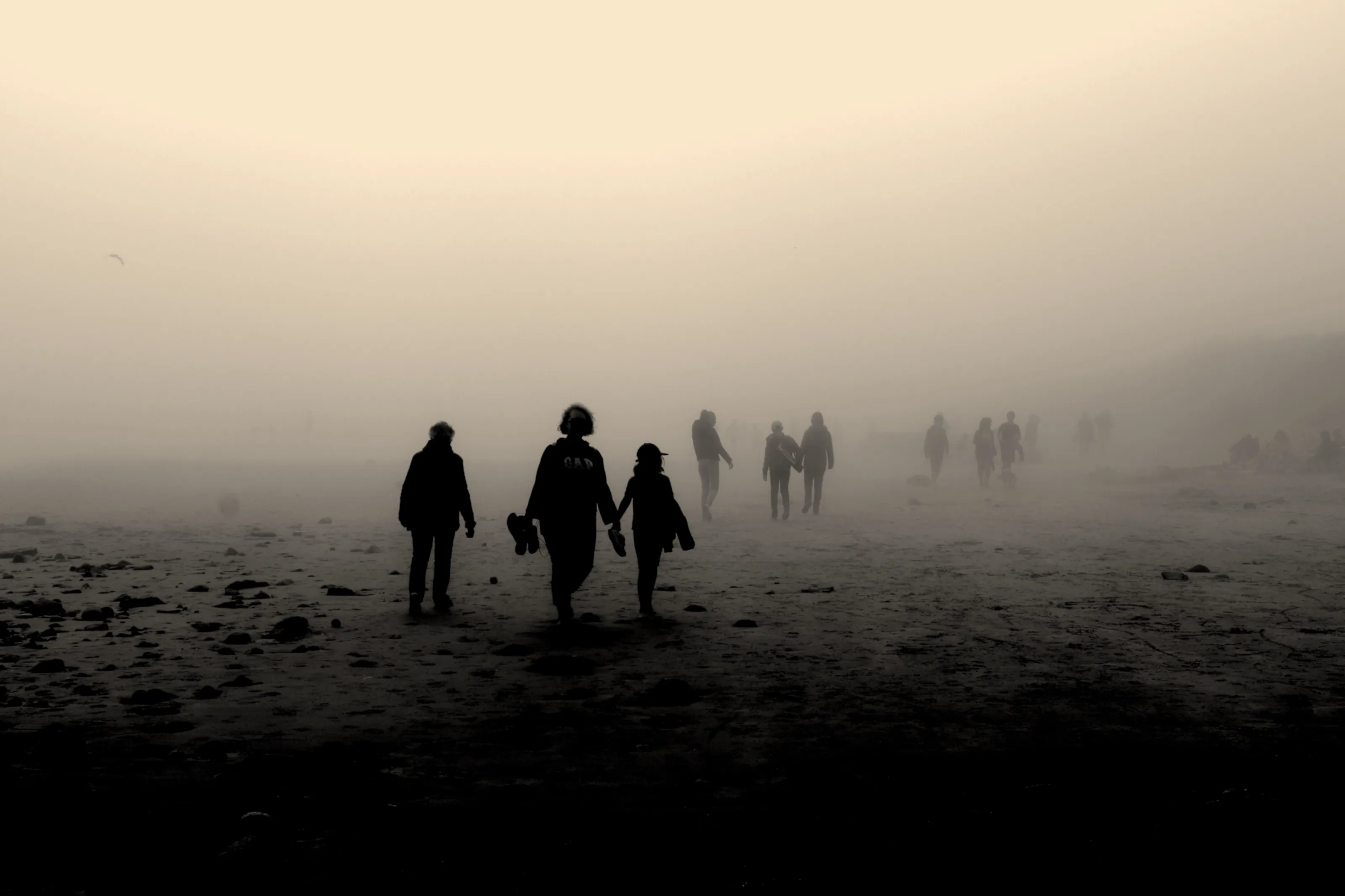 Silhouettes of People