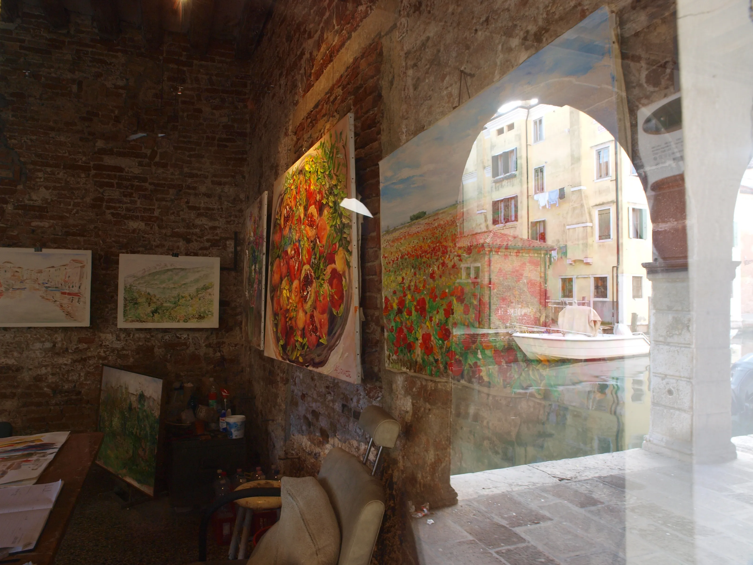 Through a Shop Window