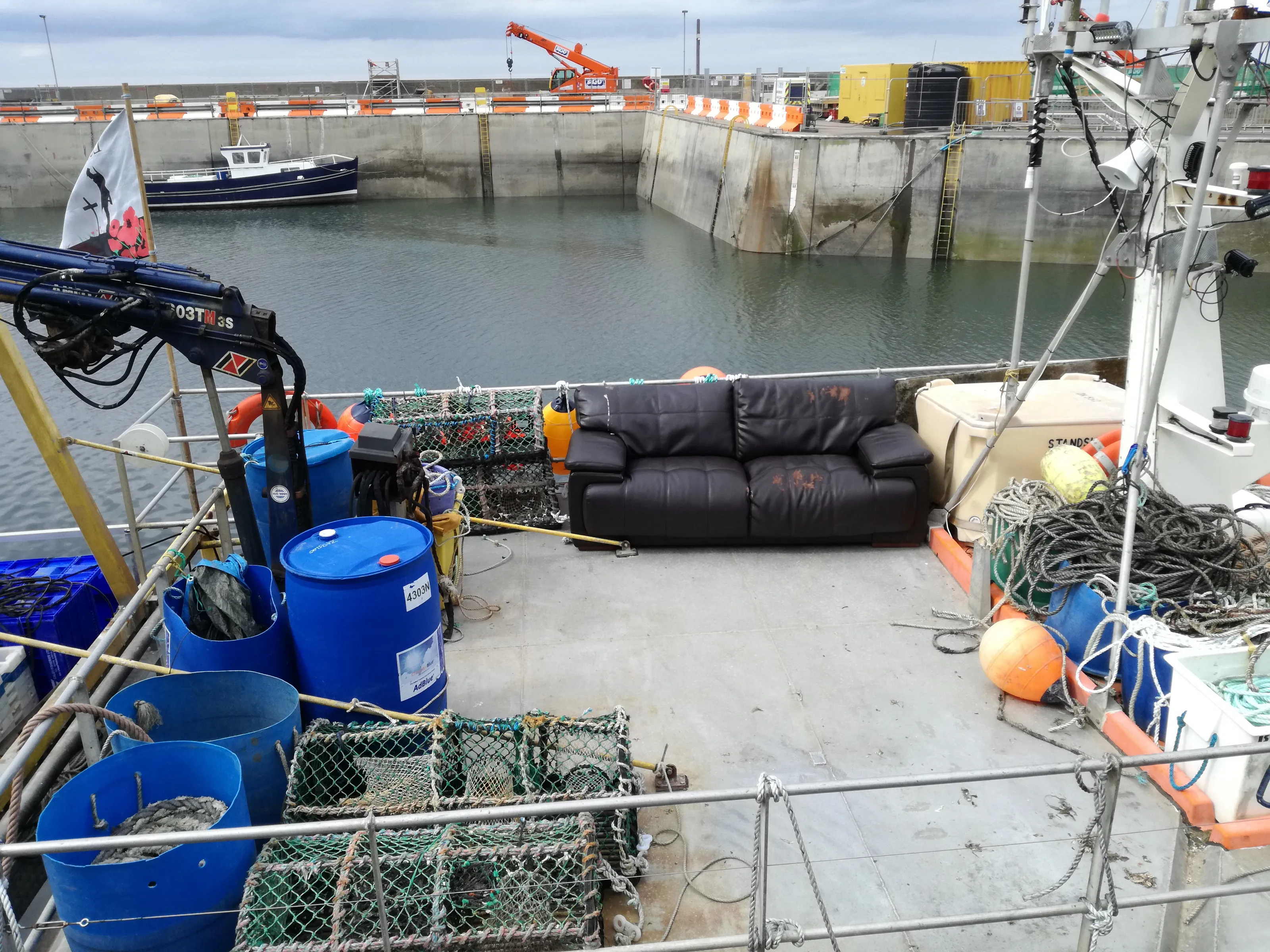 Settees and Sofas in Strange Places (in colour)
