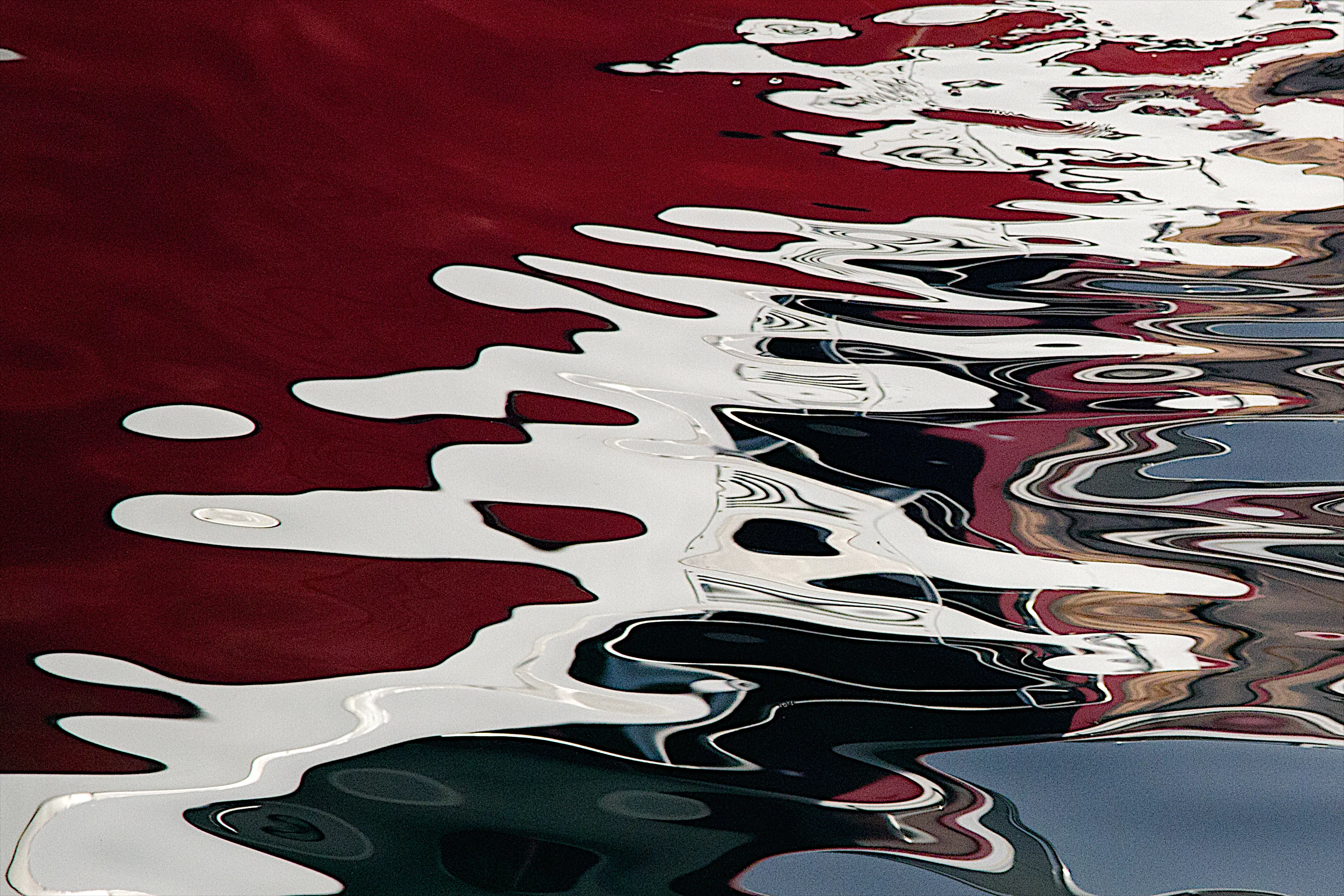 Water Reflections Only (in colour)