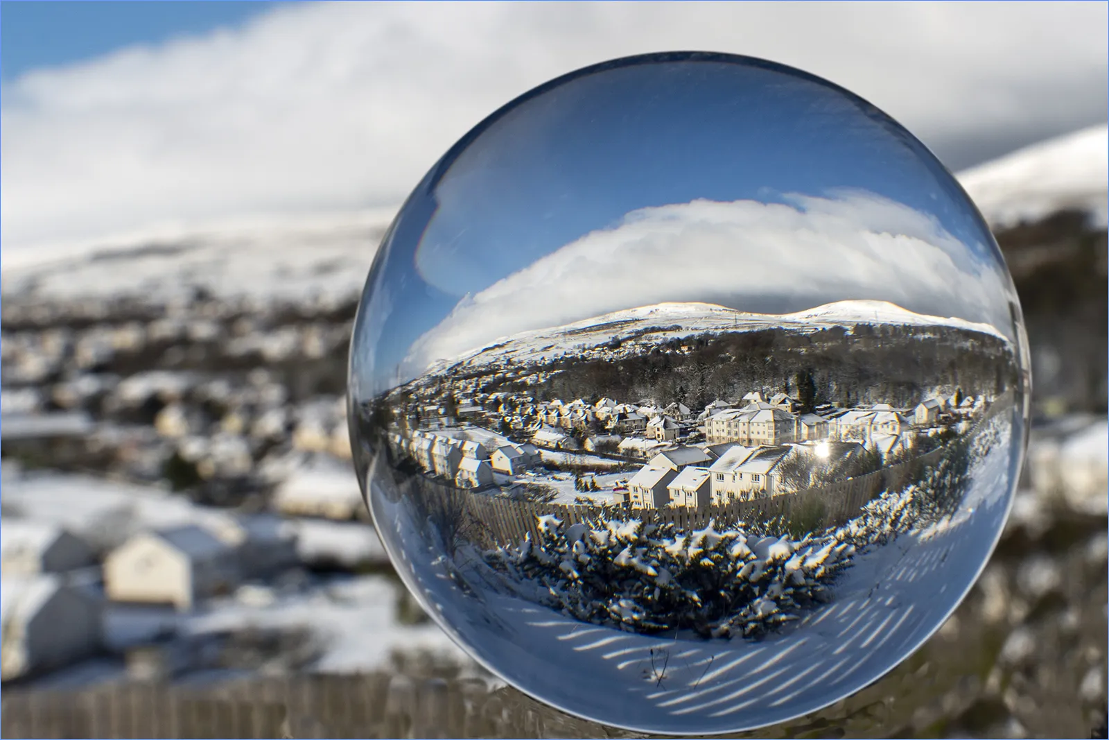 Through a Lensball