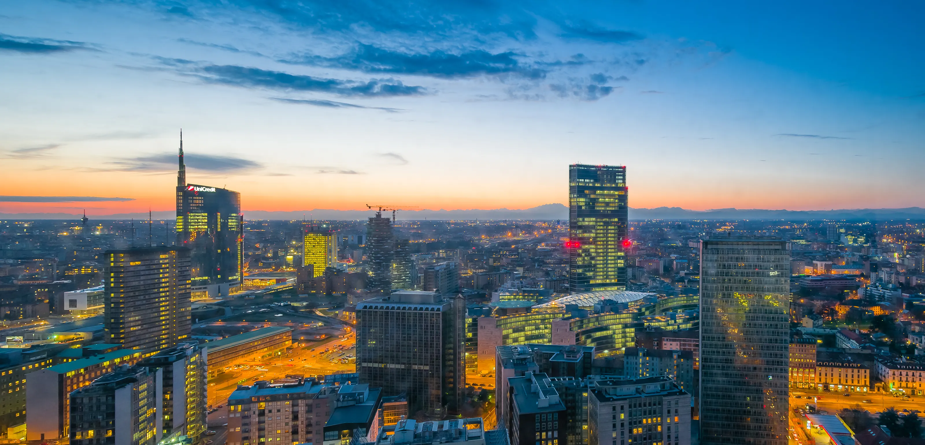 The City of Milan, Italy
