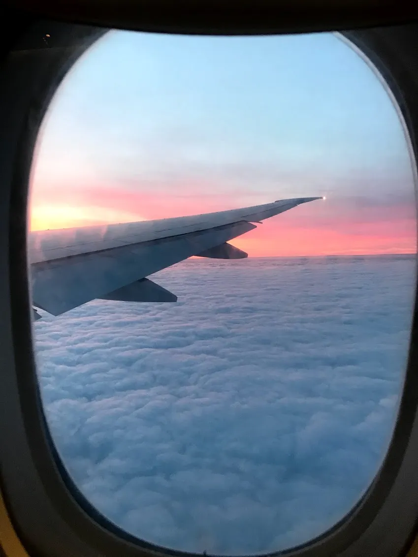 Through an Airplane Window