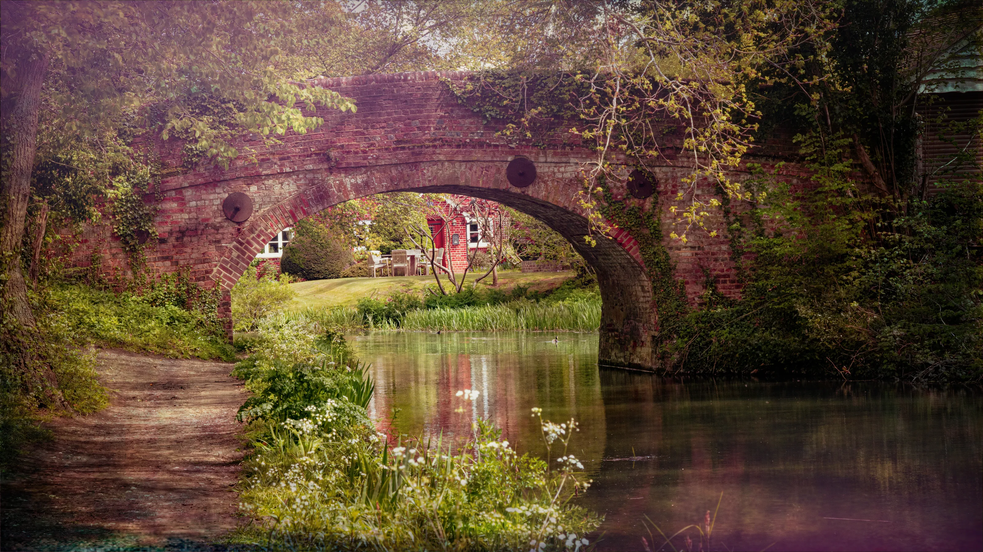 A View Through A Bridge