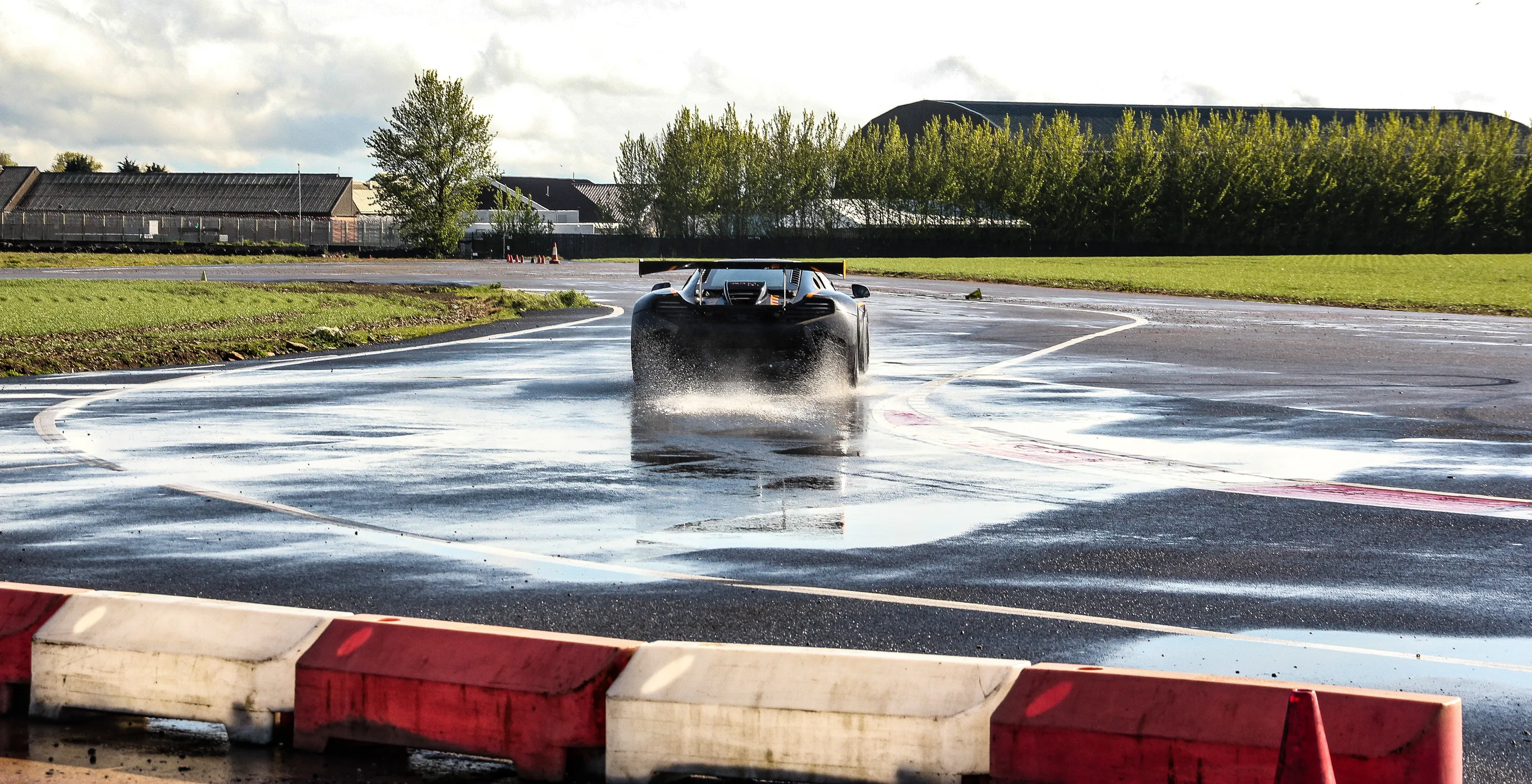 Racing Cars on the Race Track