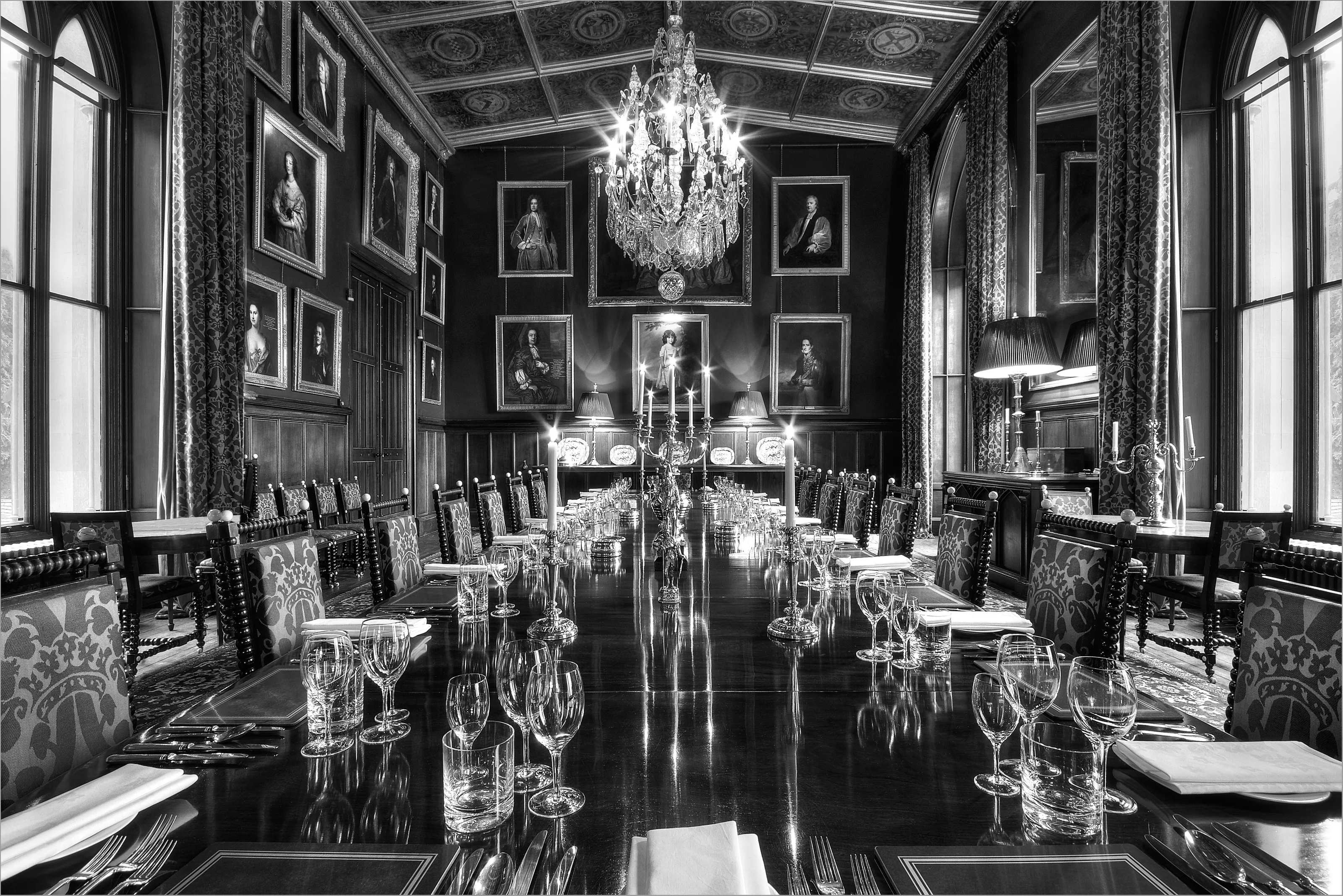 Black and White Interiors (no people)
