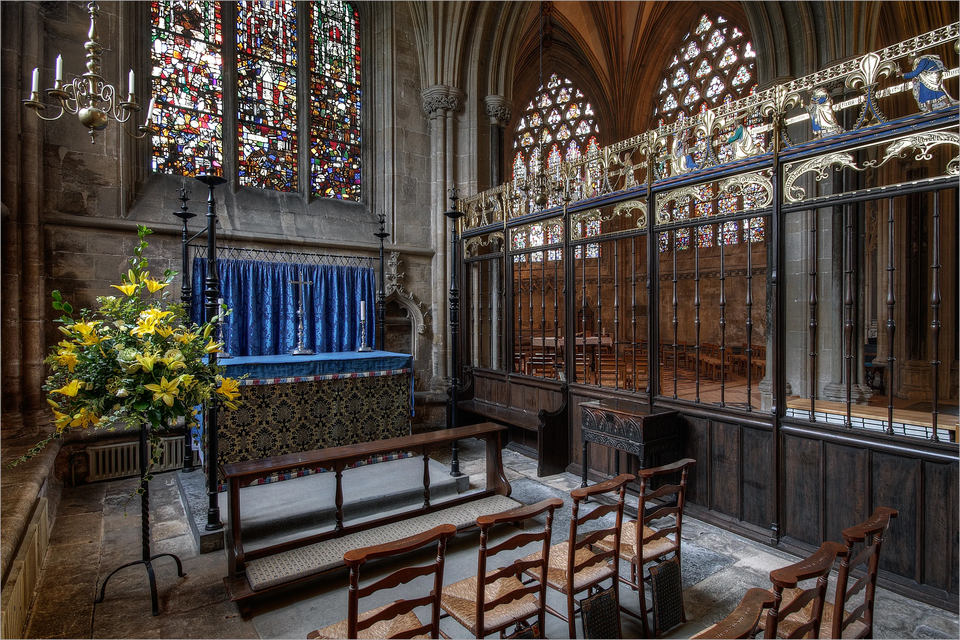 Flower Arrangements in Churches and Cathedrals