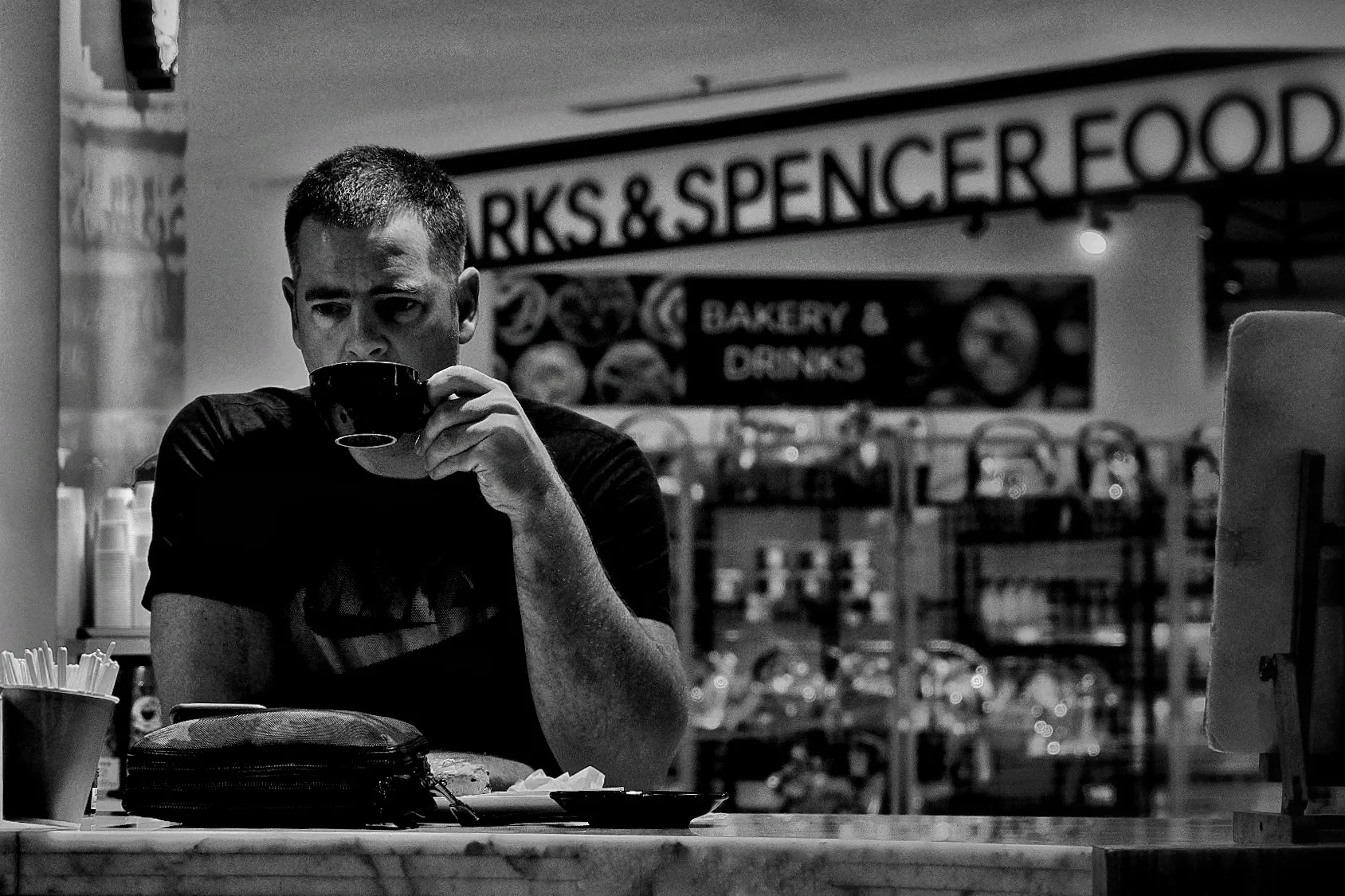 People Having a Coffee
