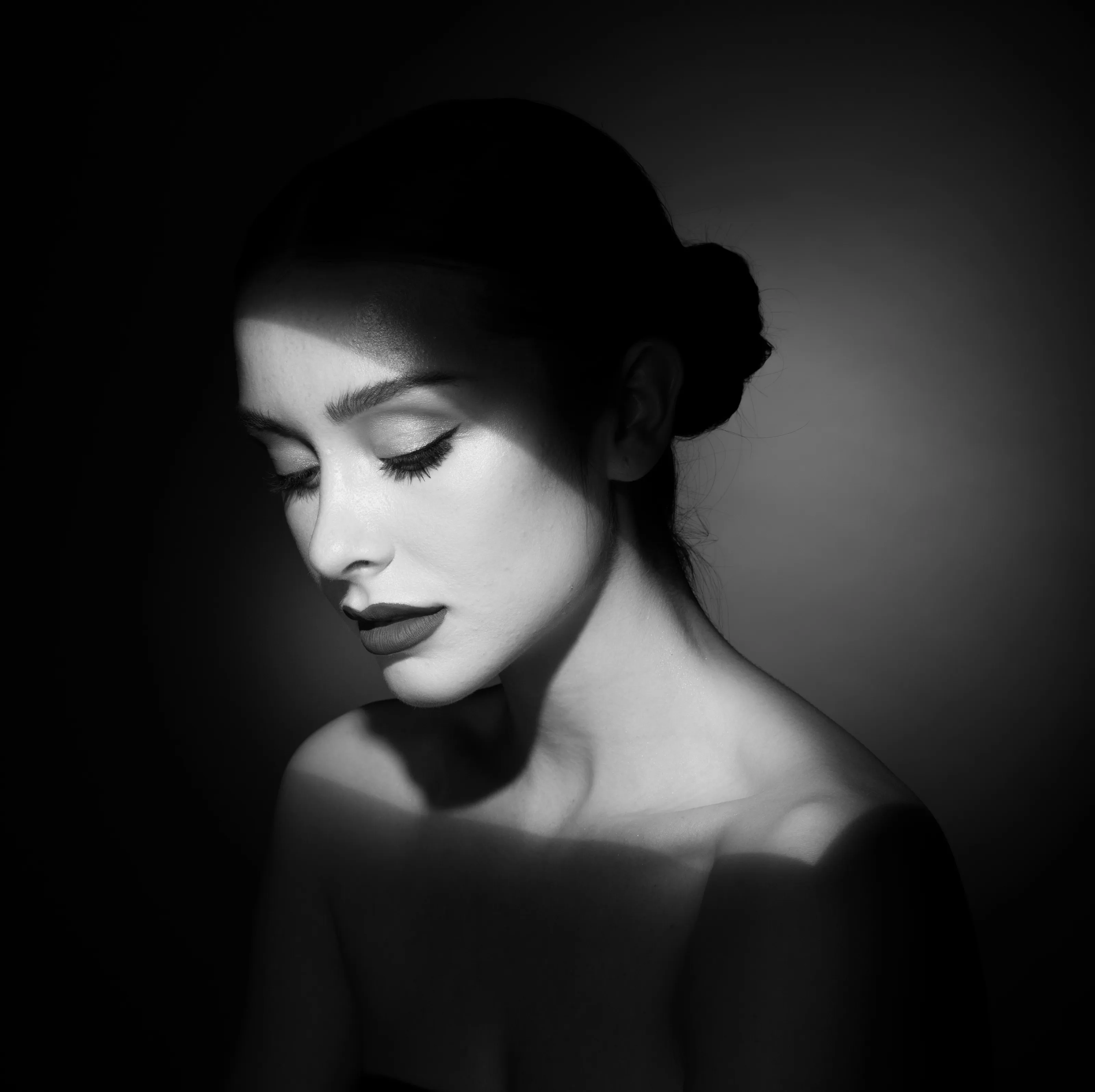Black and White Portraits of People