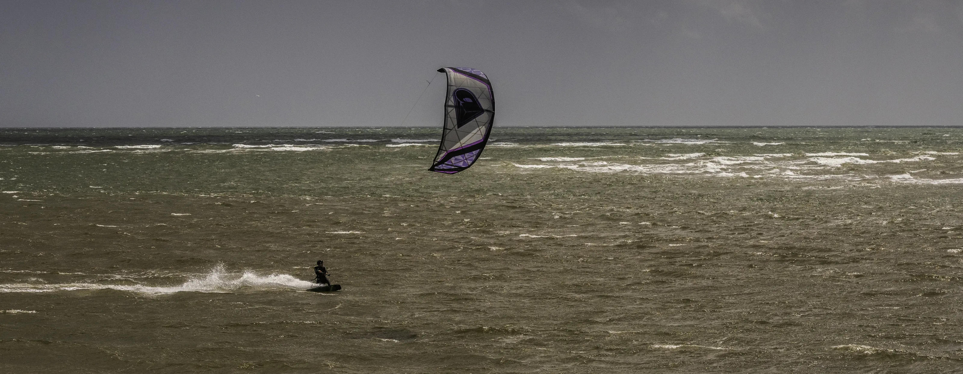 Kite Surfing (in colour)