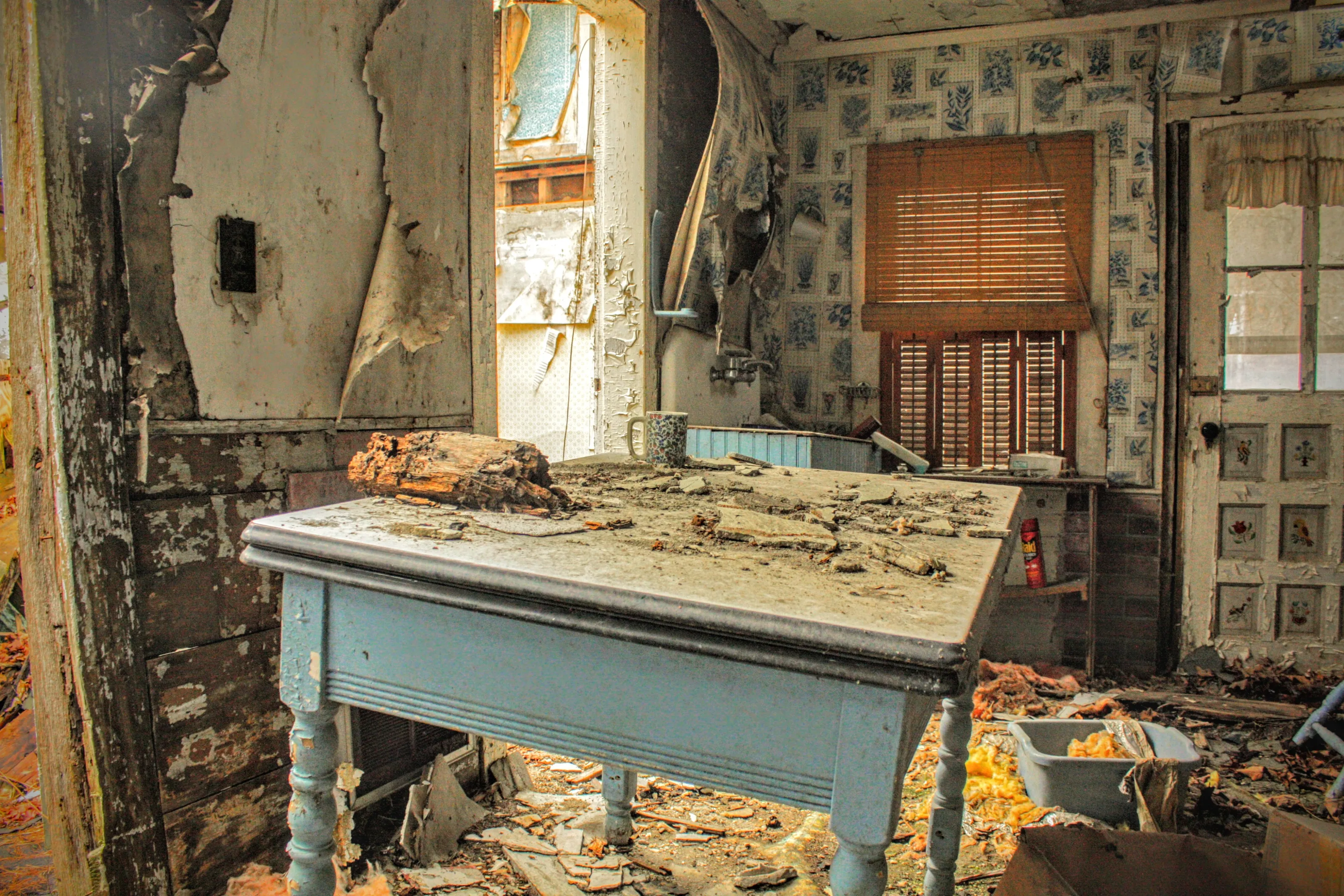 Abandoned and Neglected Home Interiors